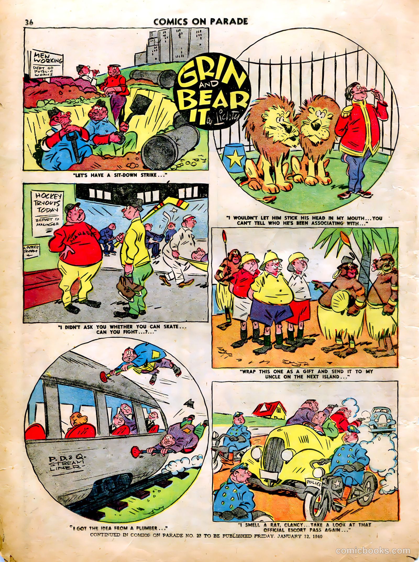 Comics on Parade #22 (1941) — page 29 of 52