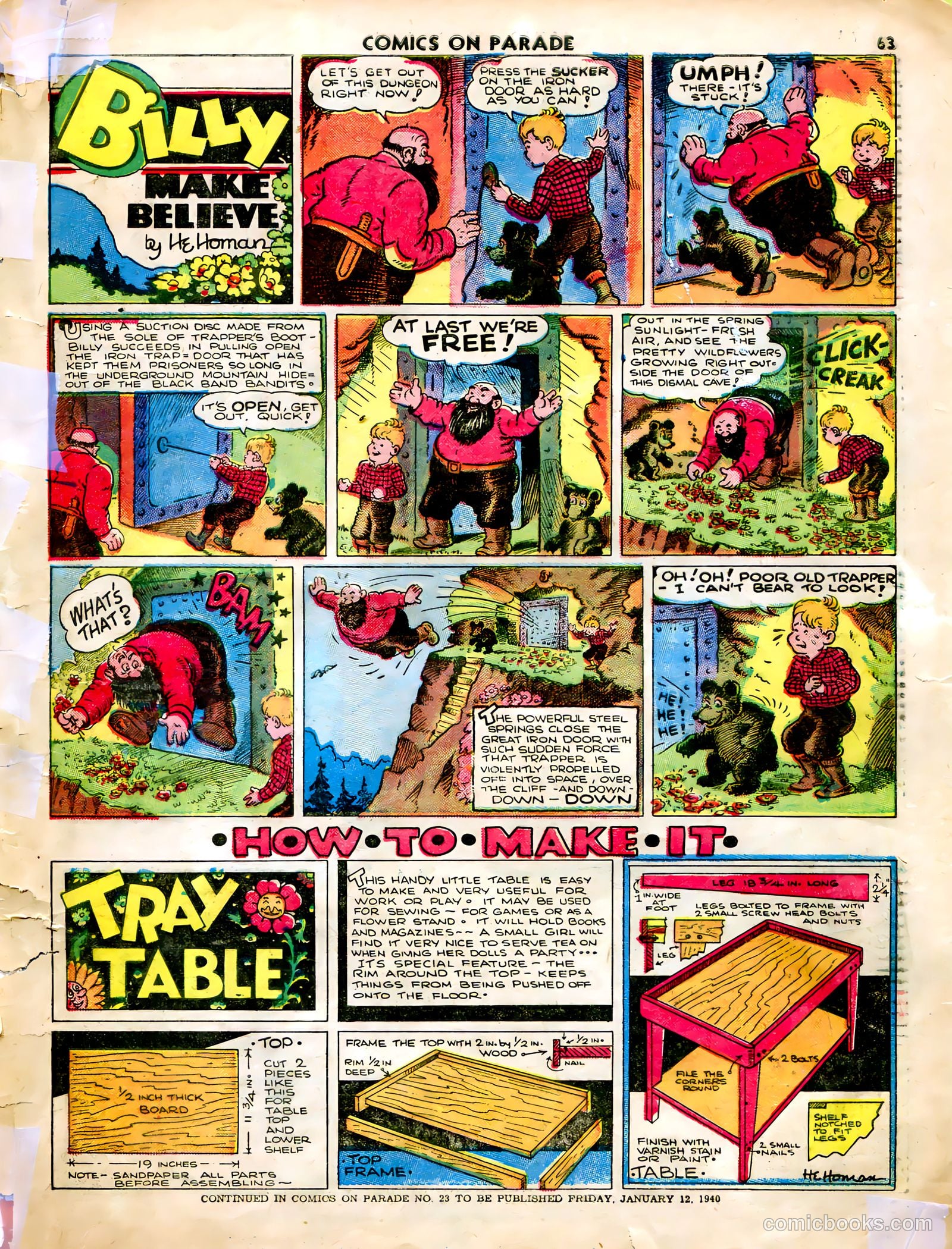 Comics on Parade #22 (1941) — page 49 of 52