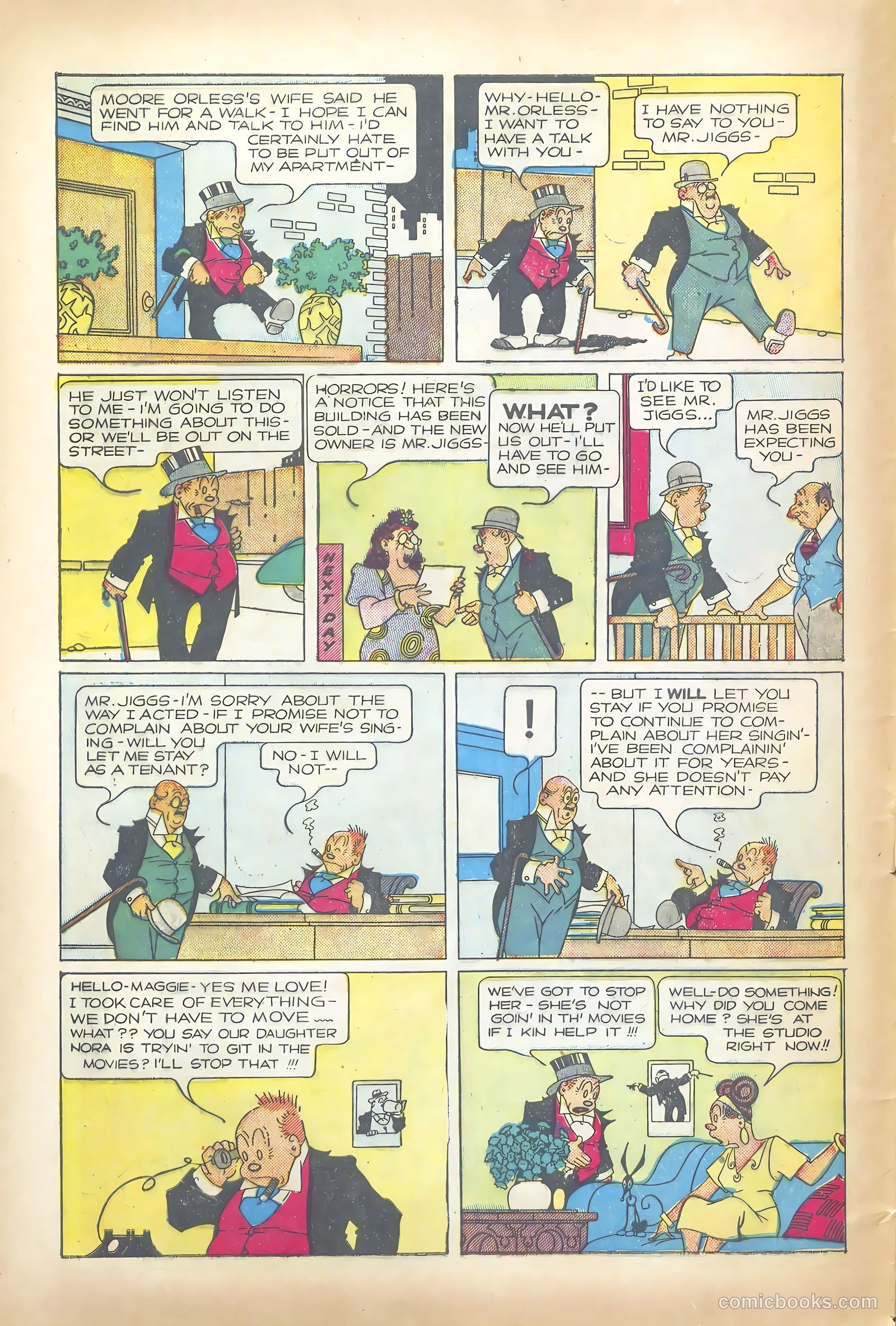 Jiggs & Maggie #20 (1949) — page 6 of 36