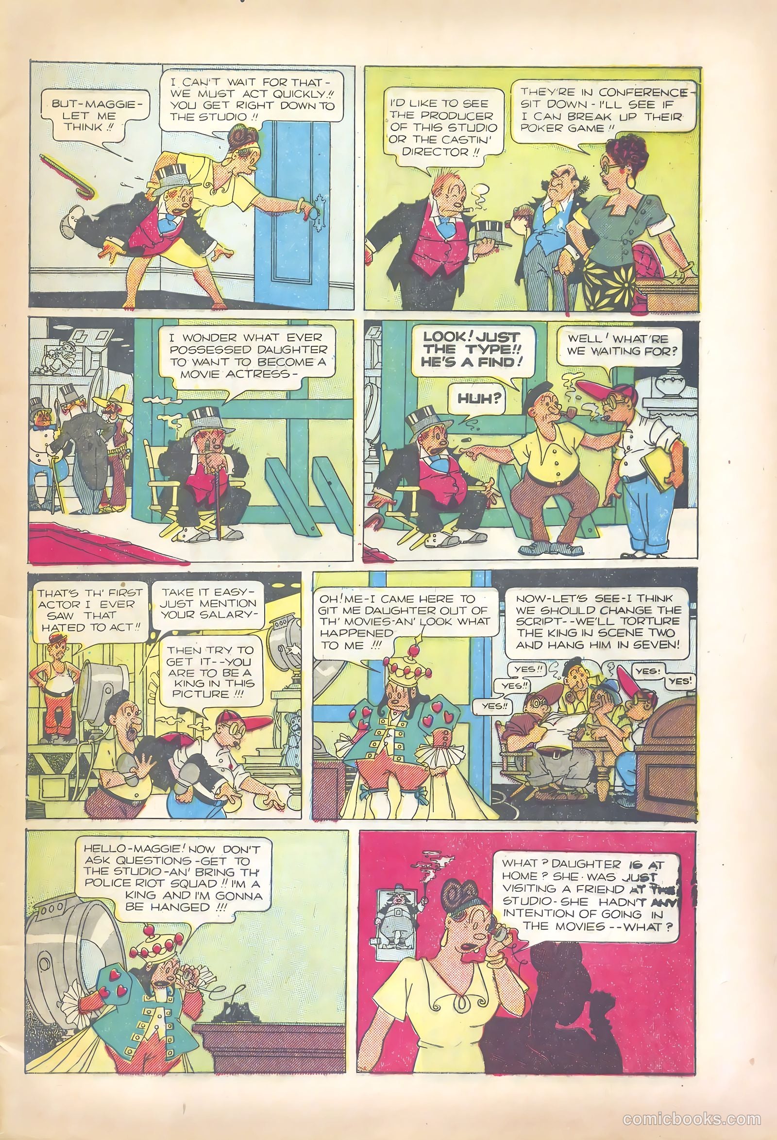 Jiggs & Maggie #20 (1949) — page 7 of 36