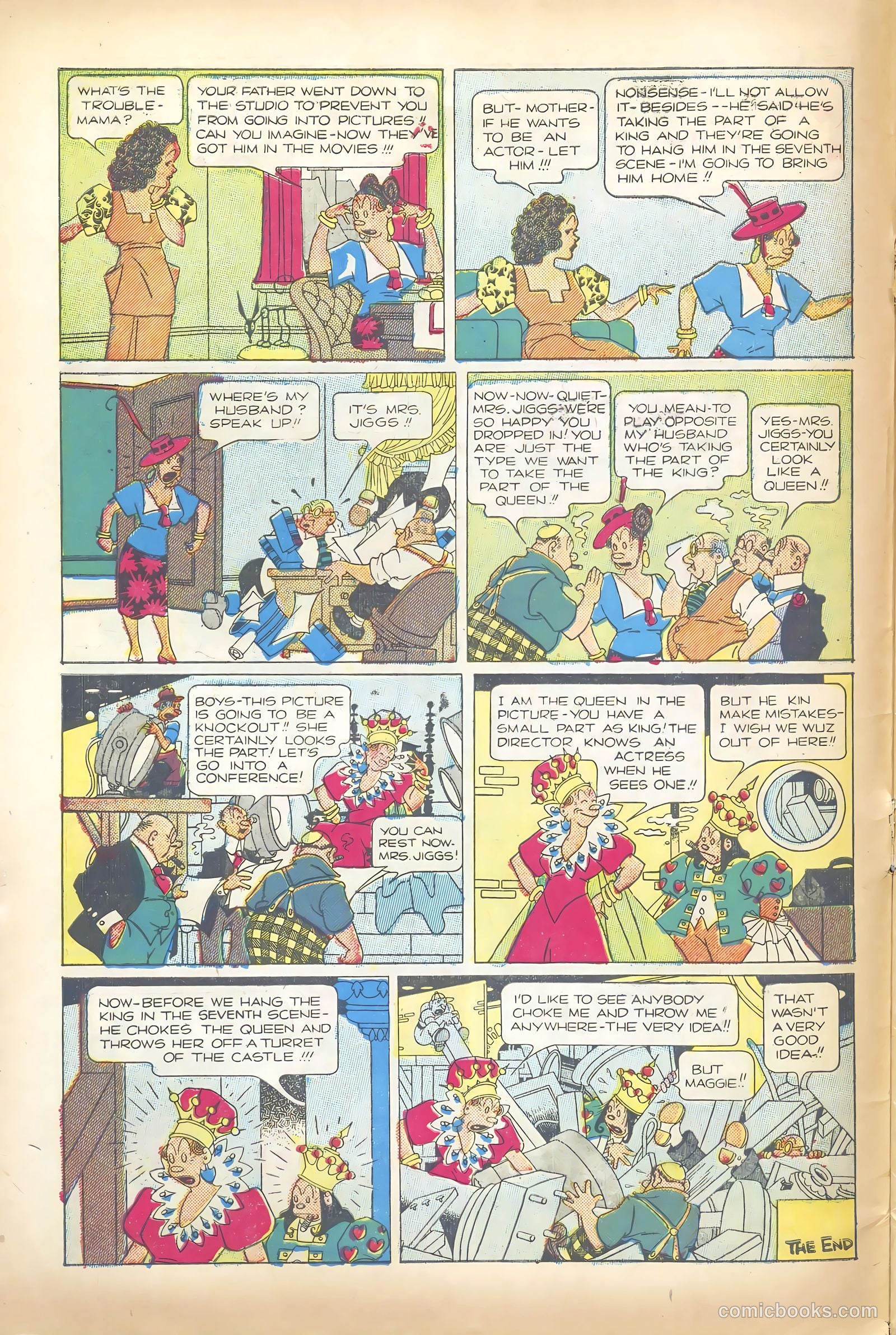 Jiggs & Maggie #20 (1949) — page 8 of 36
