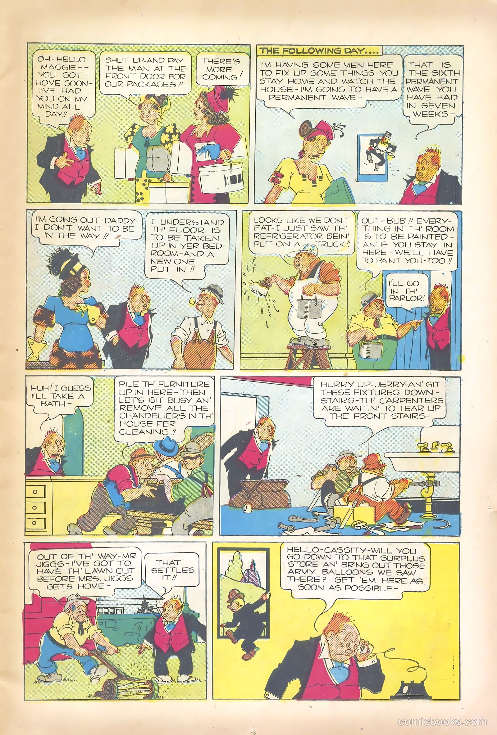 Jiggs & Maggie #20 (1949) — page 11 of 36