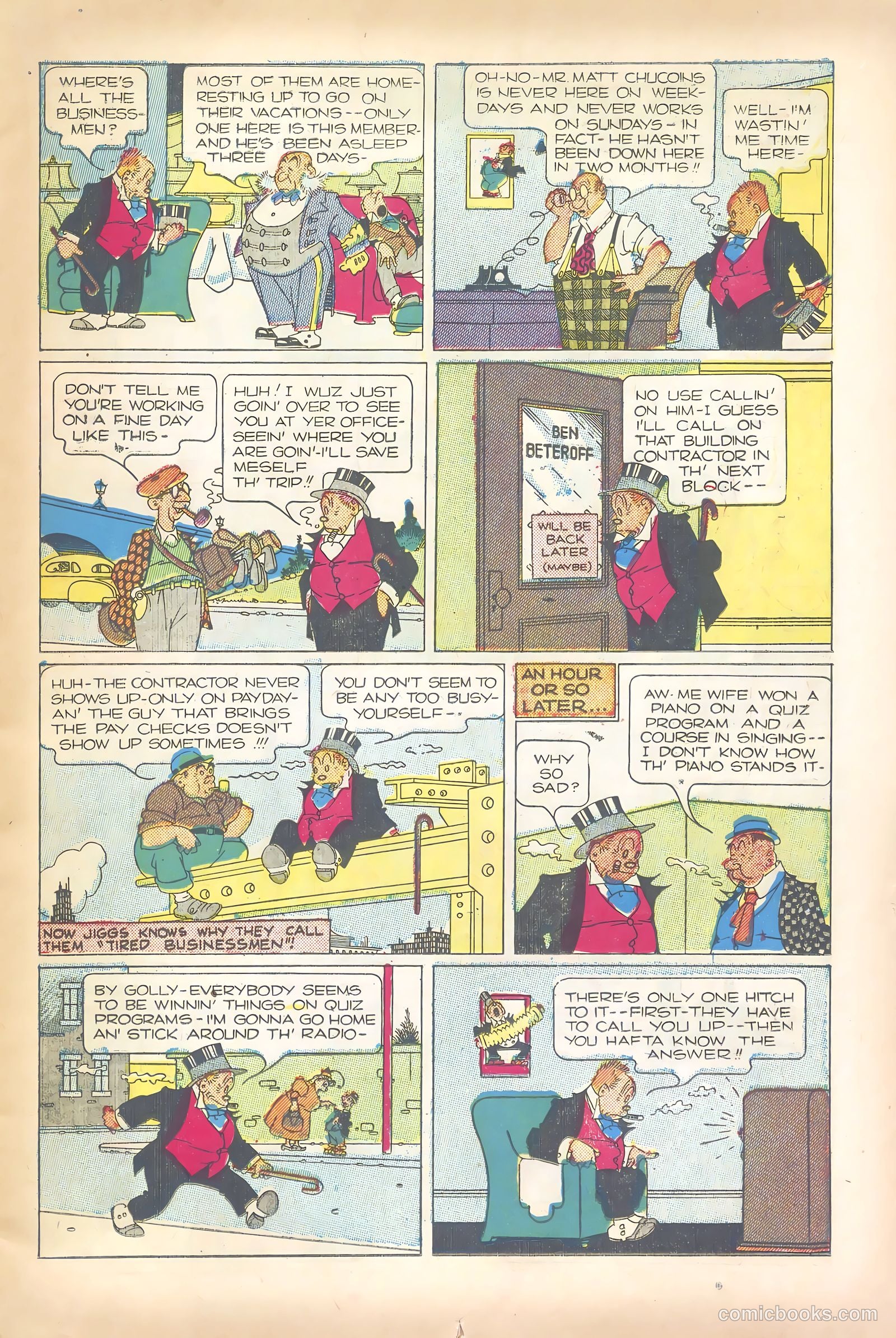 Jiggs & Maggie #20 (1949) — page 13 of 36