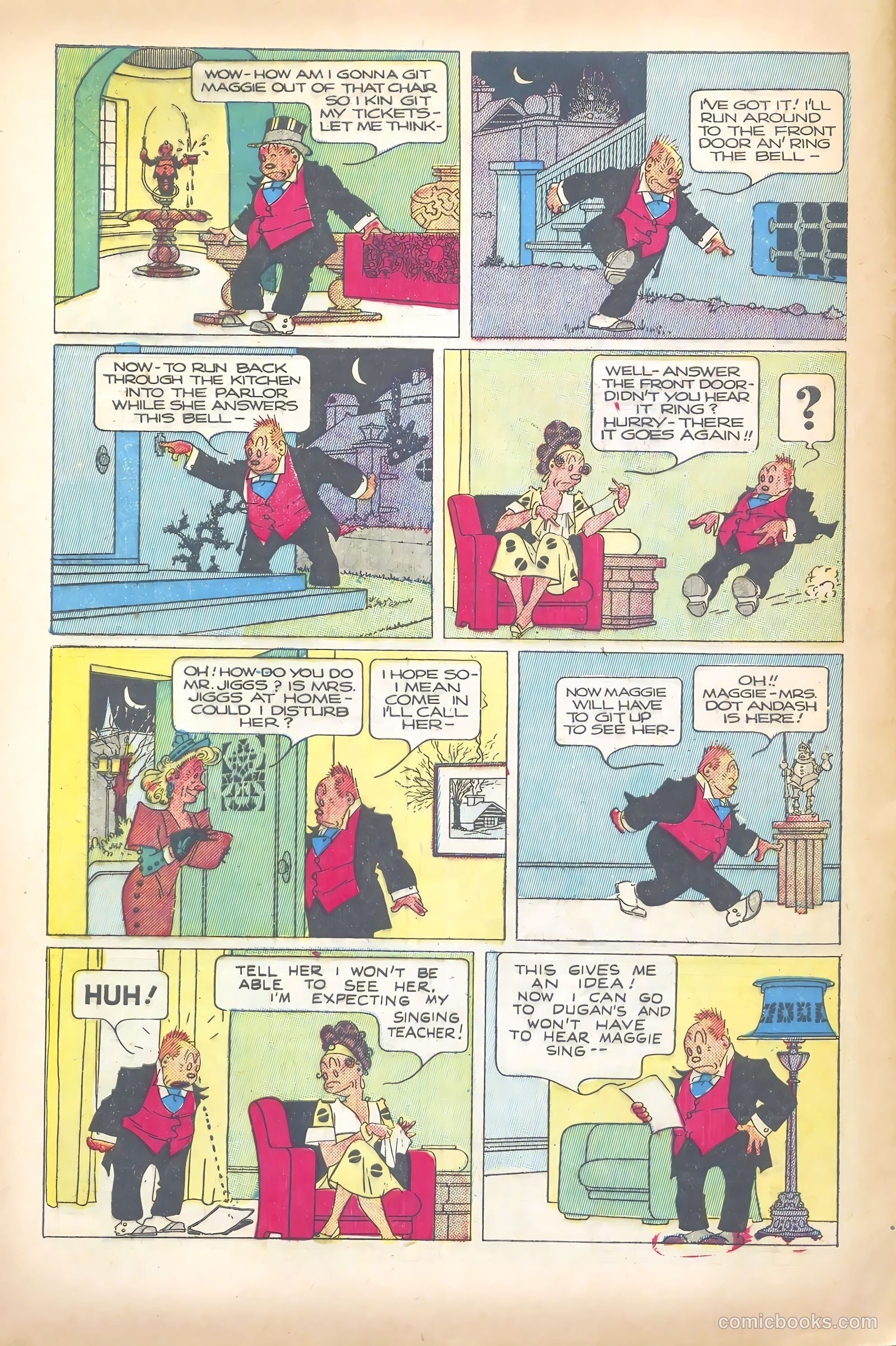 Jiggs & Maggie #20 (1949) — page 28 of 36