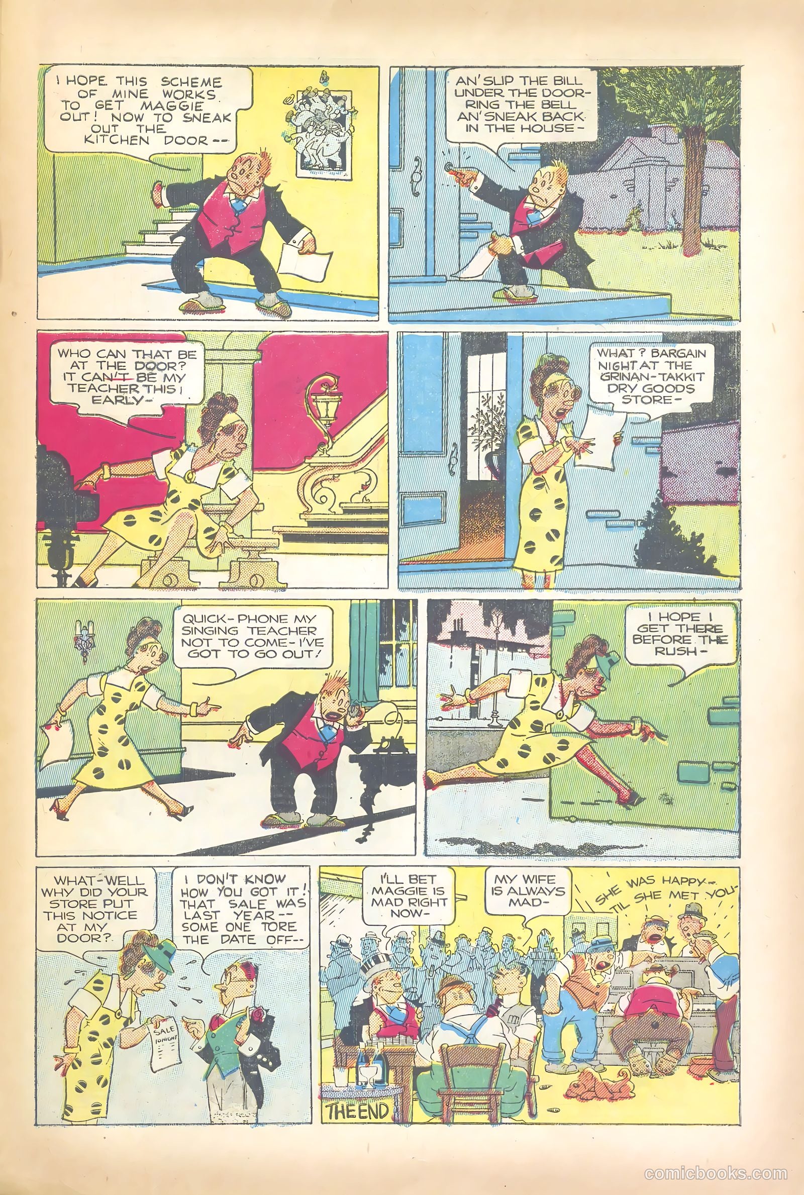 Jiggs & Maggie #20 (1949) — page 29 of 36