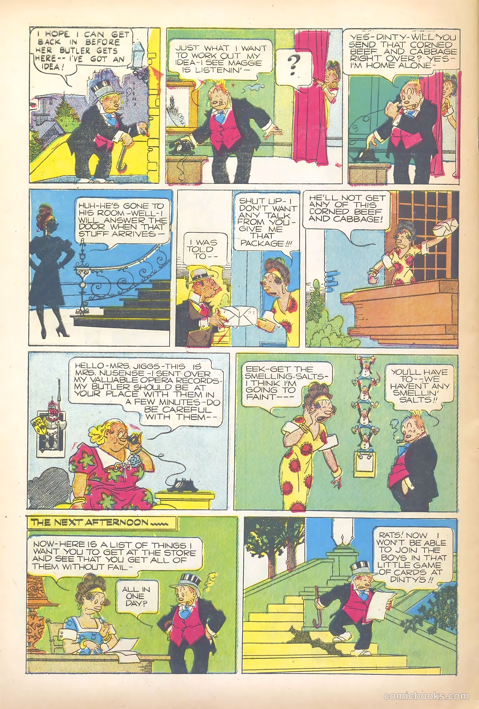 Jiggs & Maggie #20 (1949) — page 32 of 36