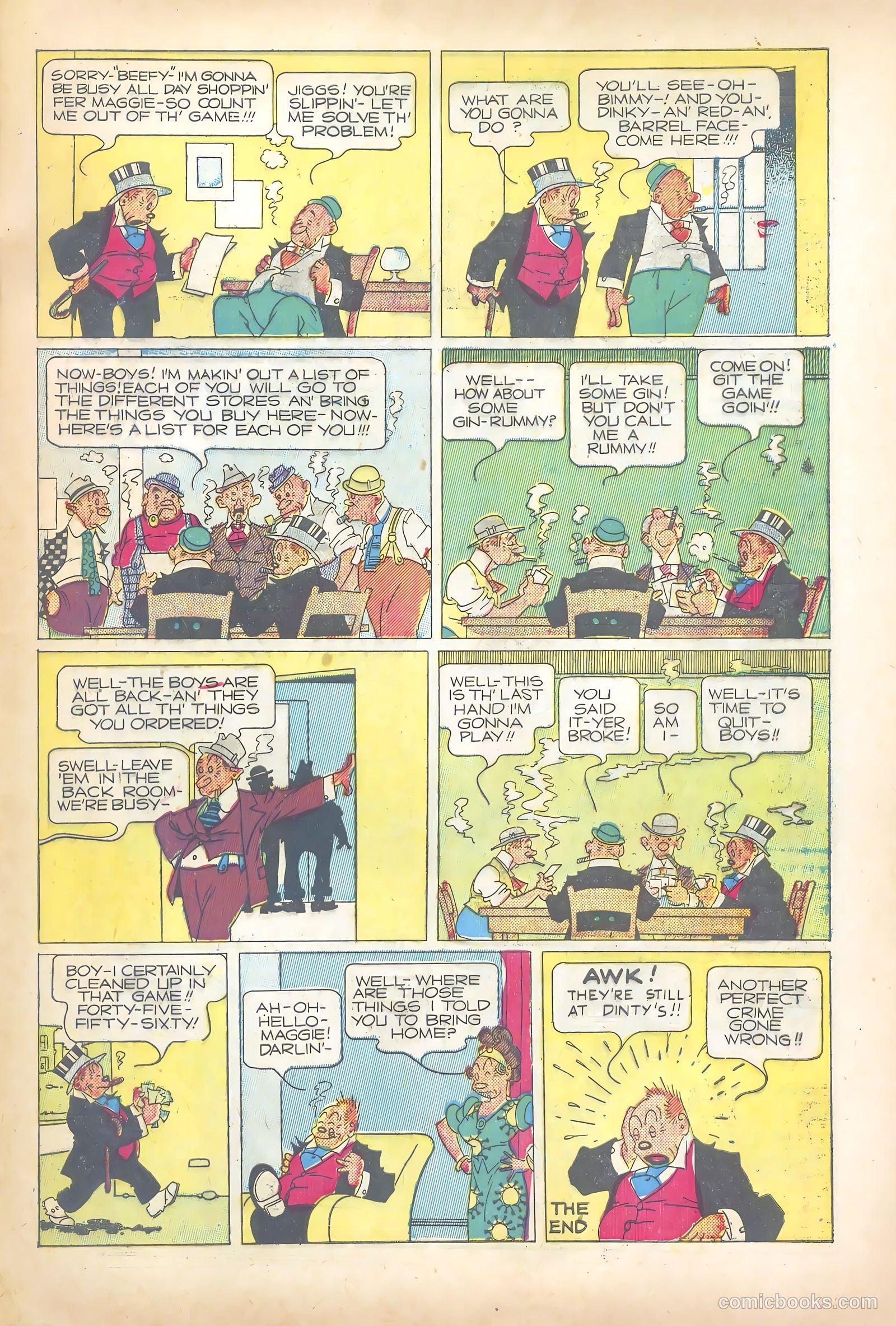 Jiggs & Maggie #20 (1949) — page 33 of 36
