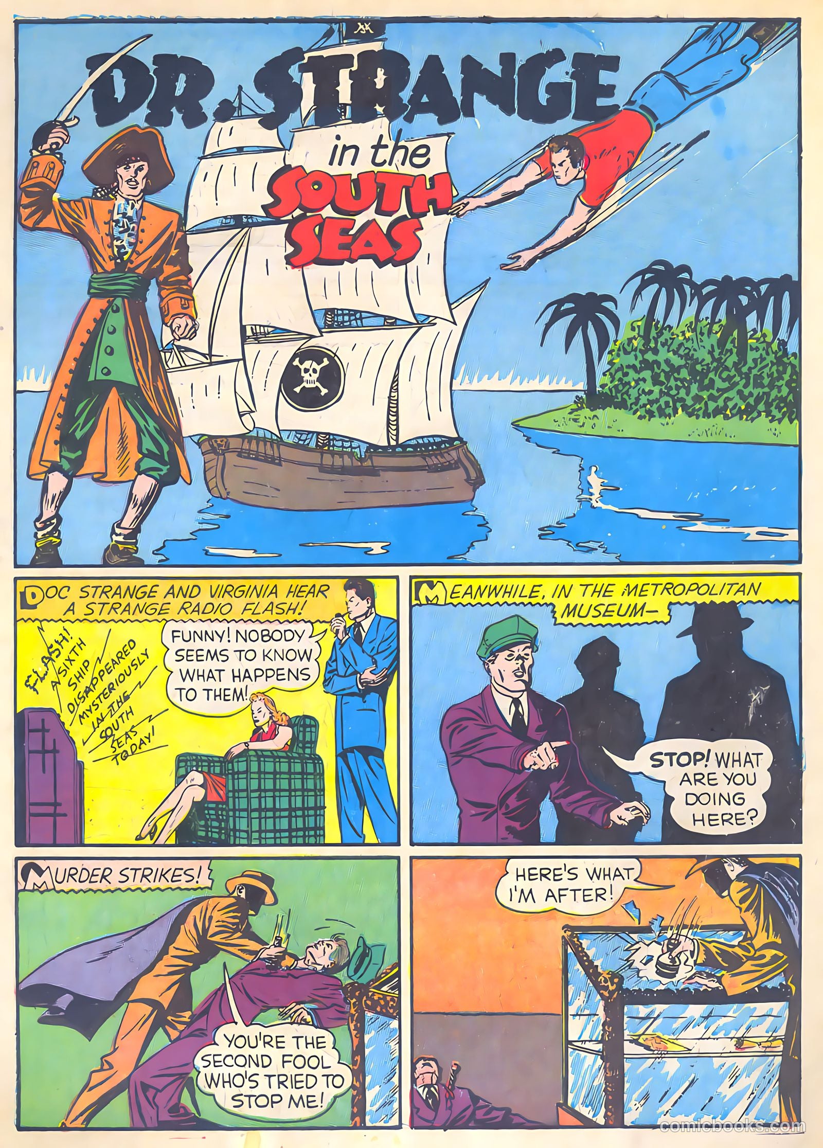Thrilling Comics #8 (1940) — page 3 of 68