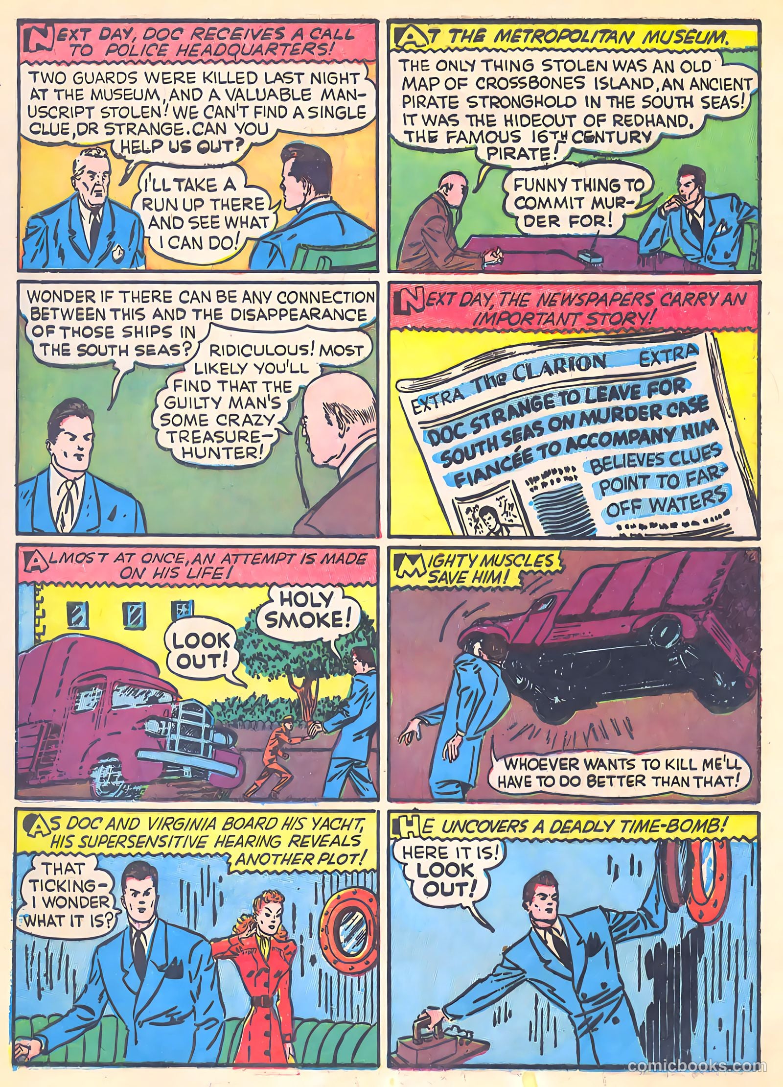 Thrilling Comics #8 (1940) — page 4 of 68