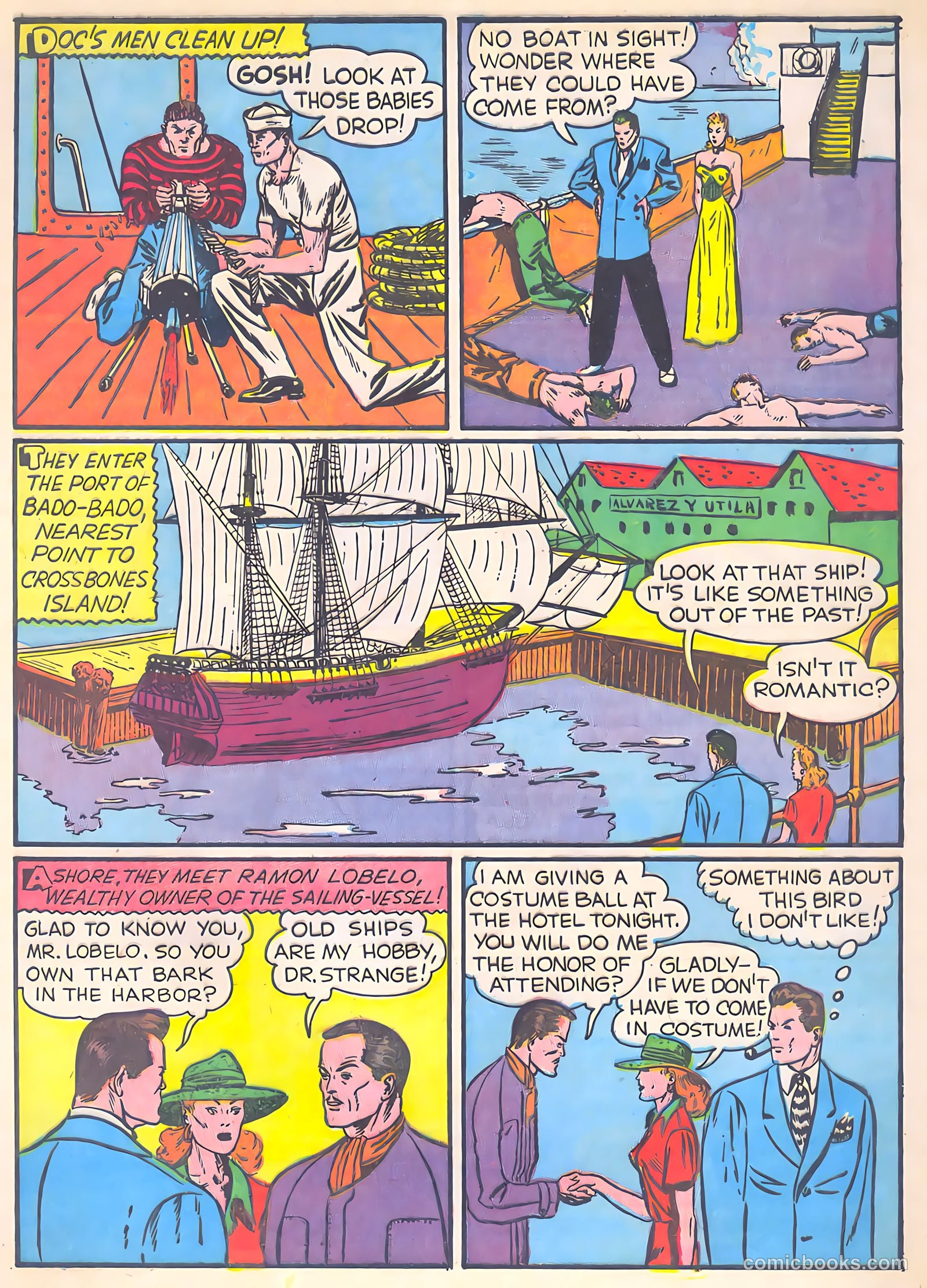 Thrilling Comics #8 (1940) — page 7 of 68