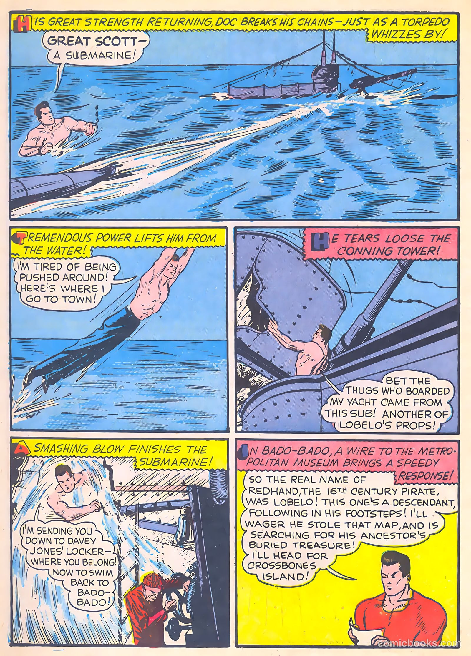 Thrilling Comics #8 (1940) — page 10 of 68