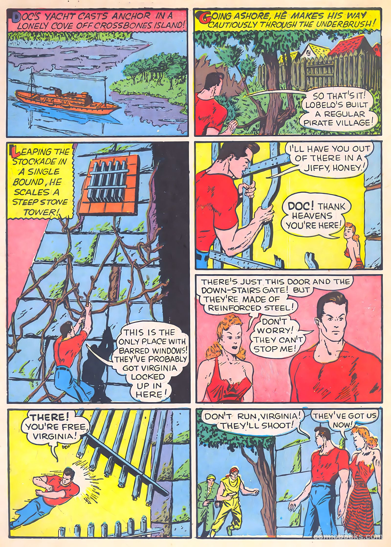 Thrilling Comics #8 (1940) — page 11 of 68