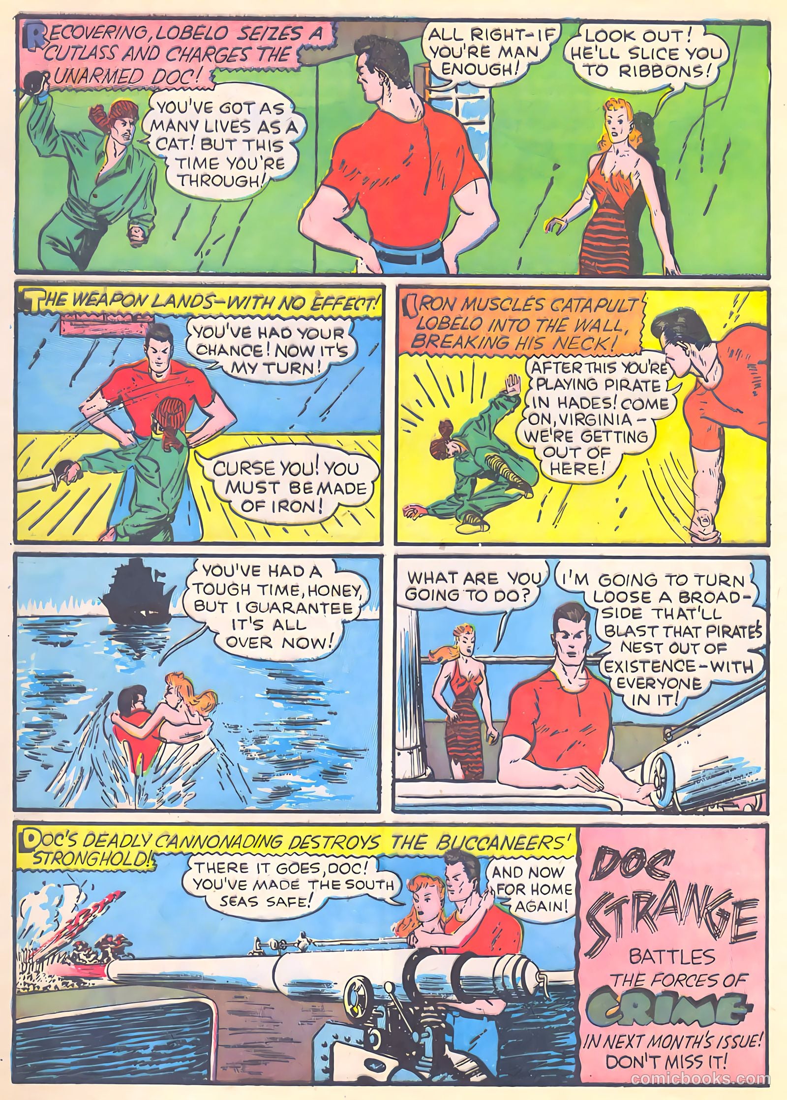 Thrilling Comics #8 (1940) — page 14 of 68