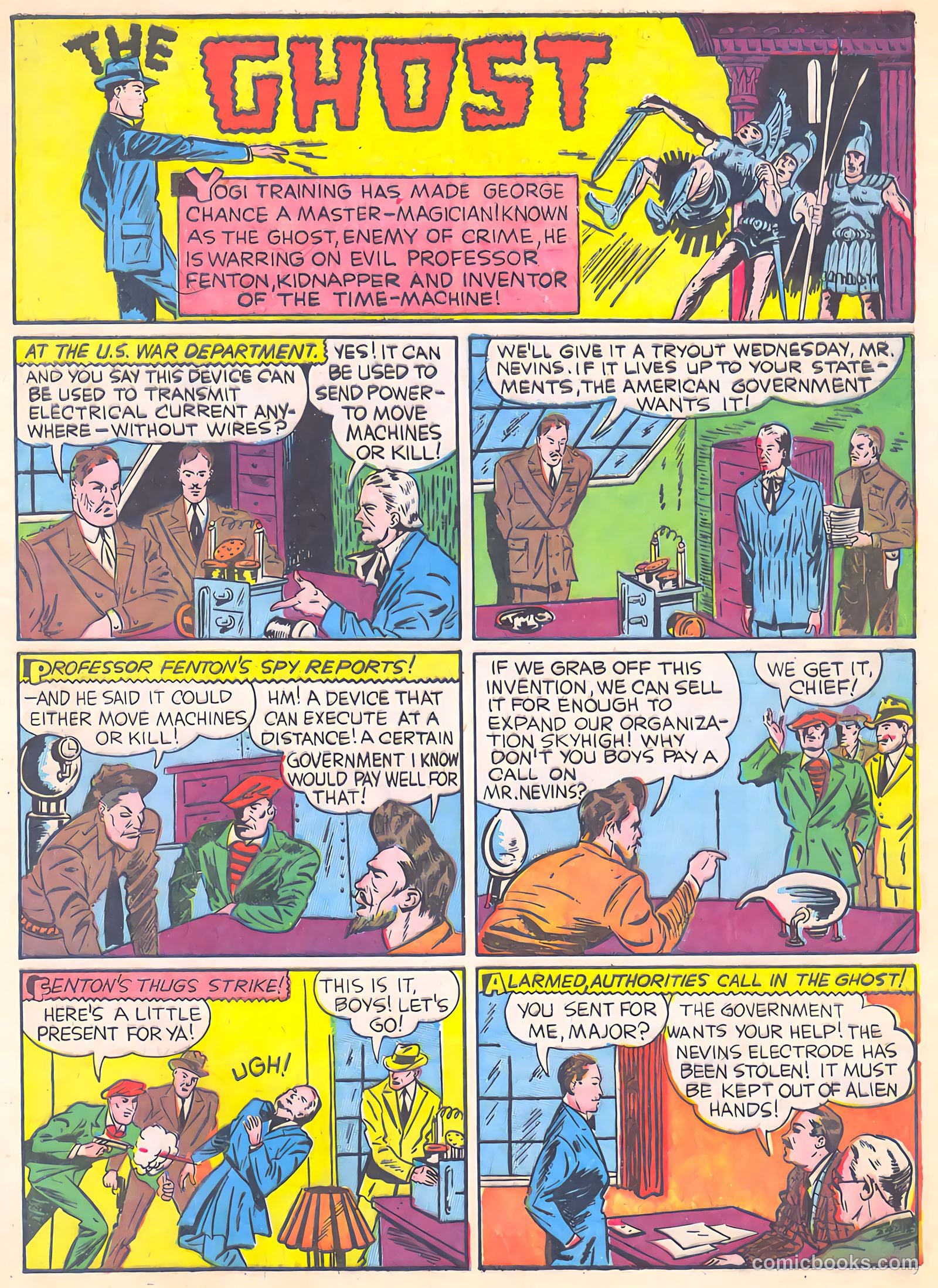 Thrilling Comics #8 (1940) — page 15 of 68