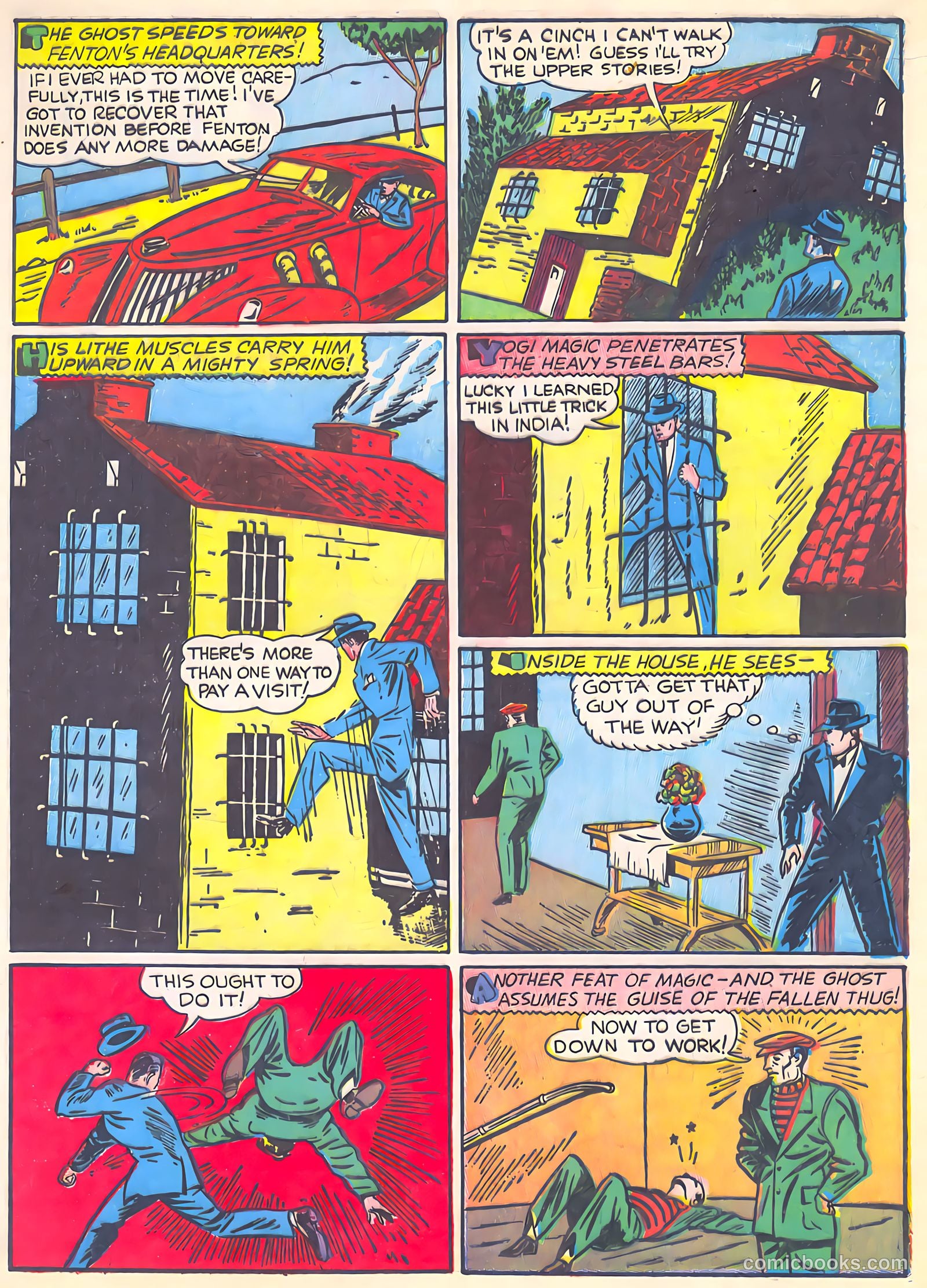 Thrilling Comics #8 (1940) — page 17 of 68