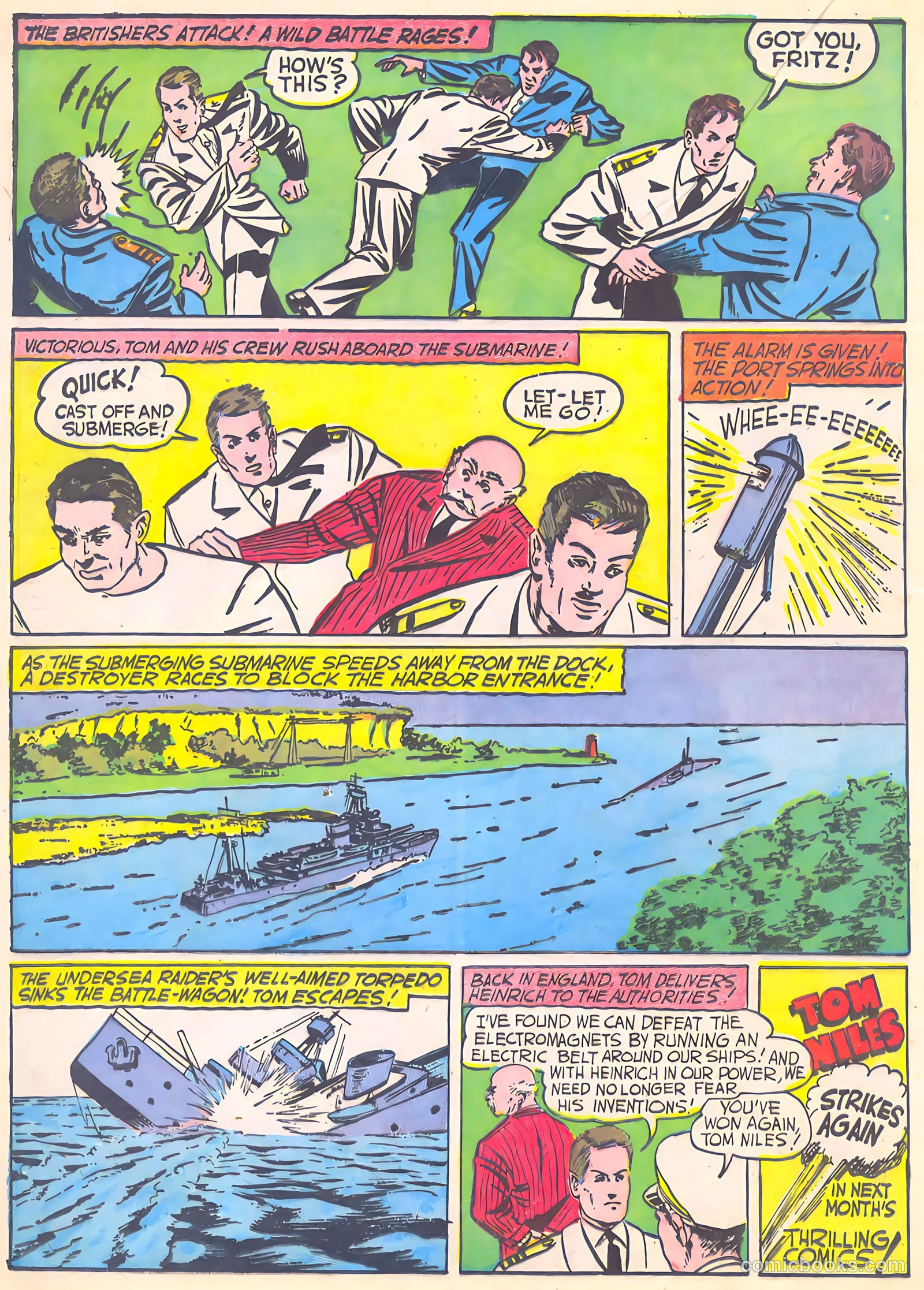 Thrilling Comics #8 (1940) — page 30 of 68