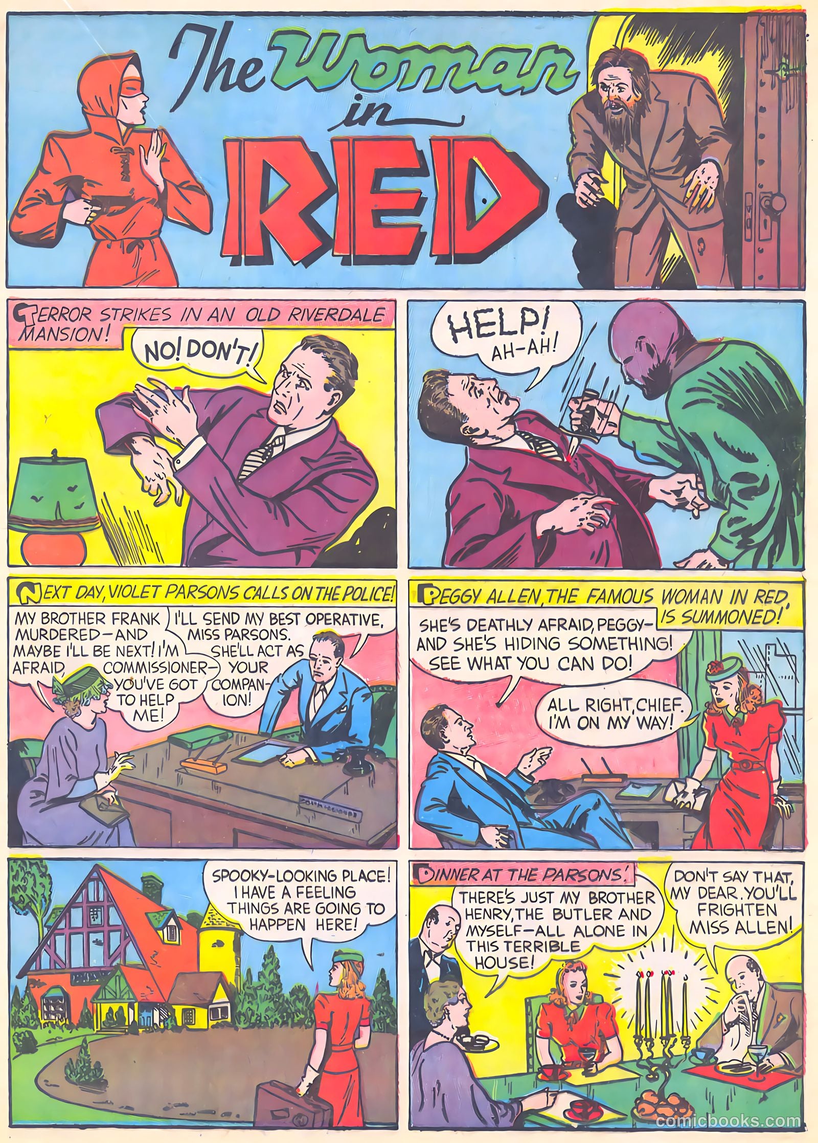 Thrilling Comics #8 (1940) — page 31 of 68