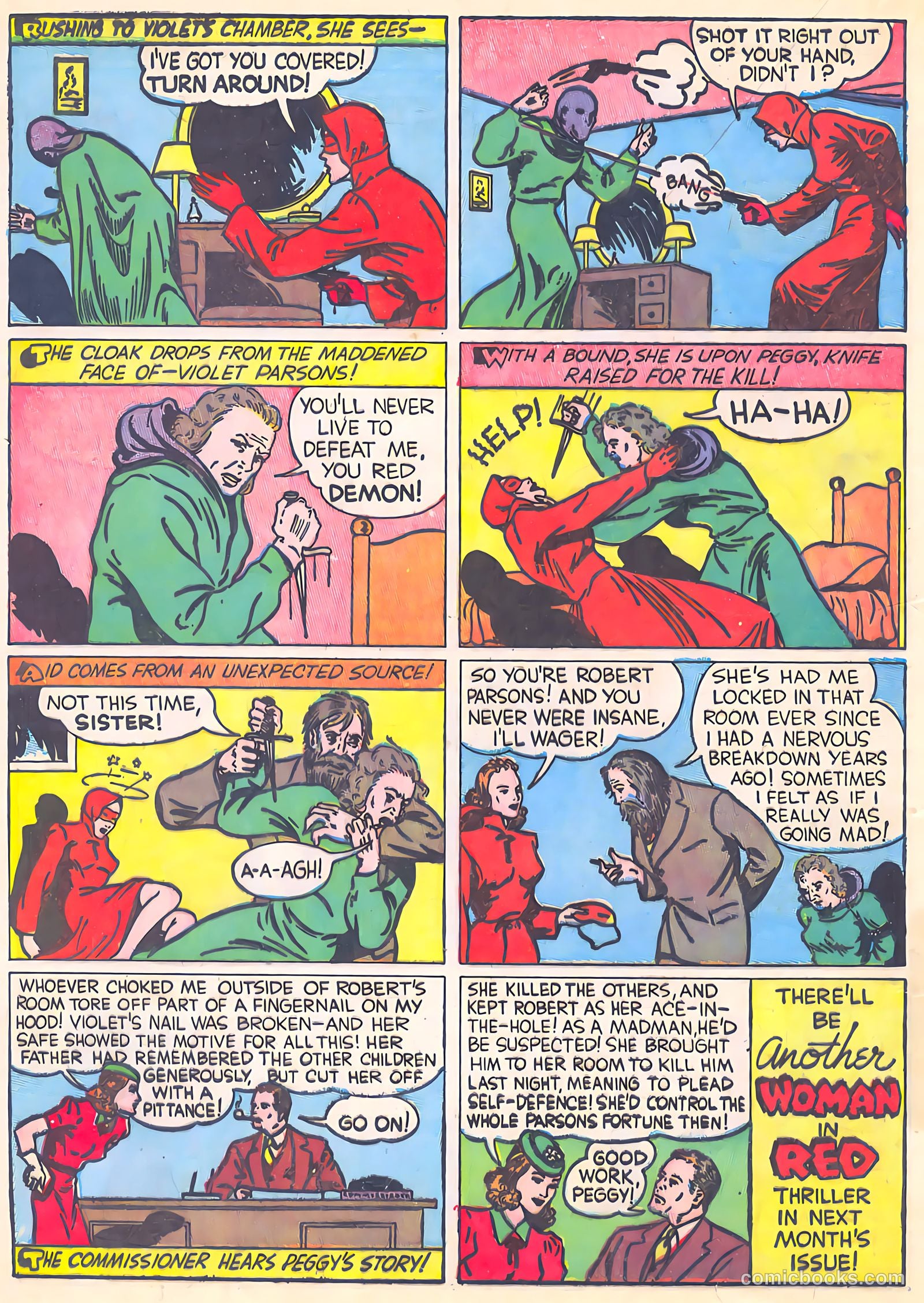 Thrilling Comics #8 (1940) — page 36 of 68