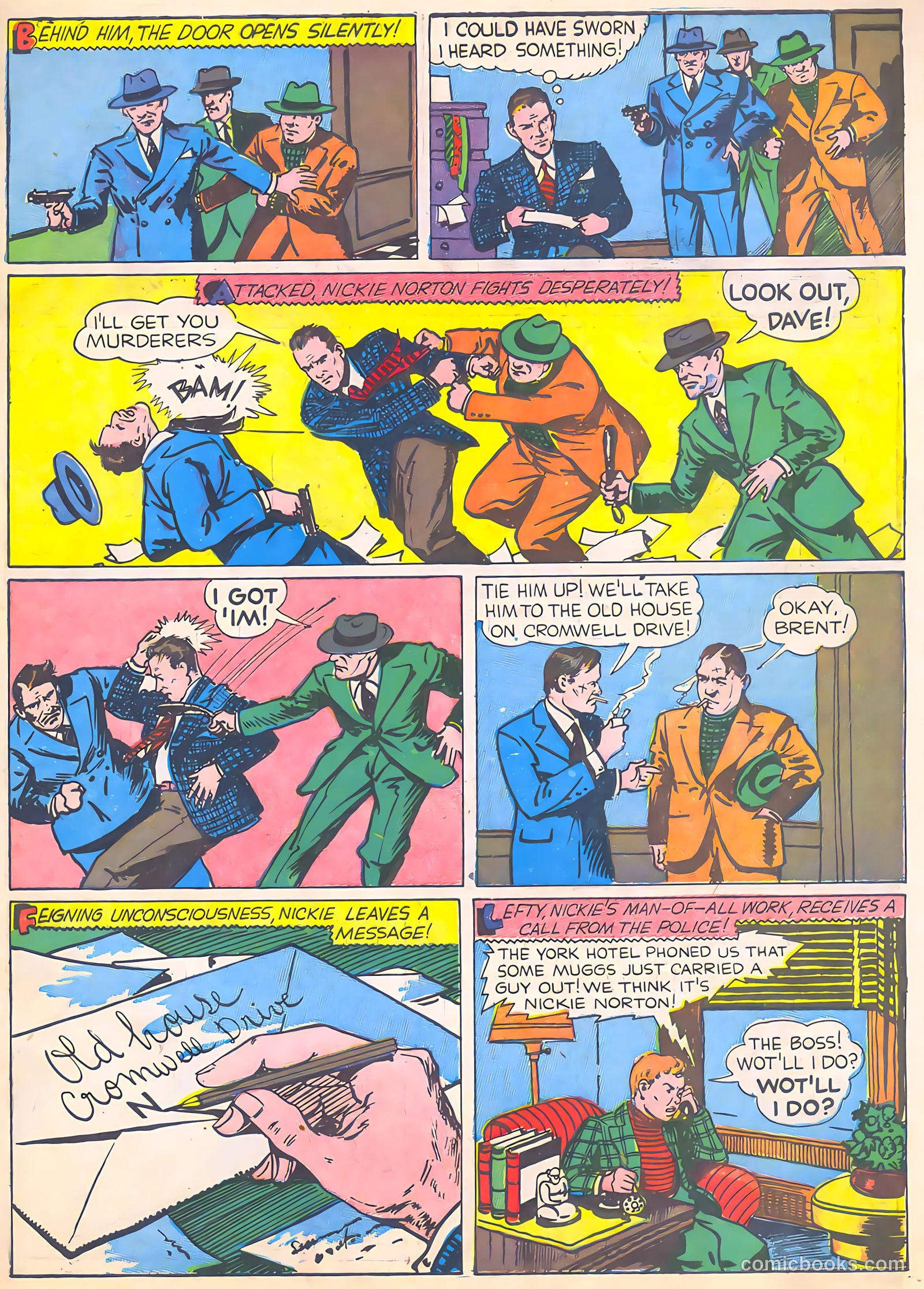 Thrilling Comics #8 (1940) — page 59 of 68