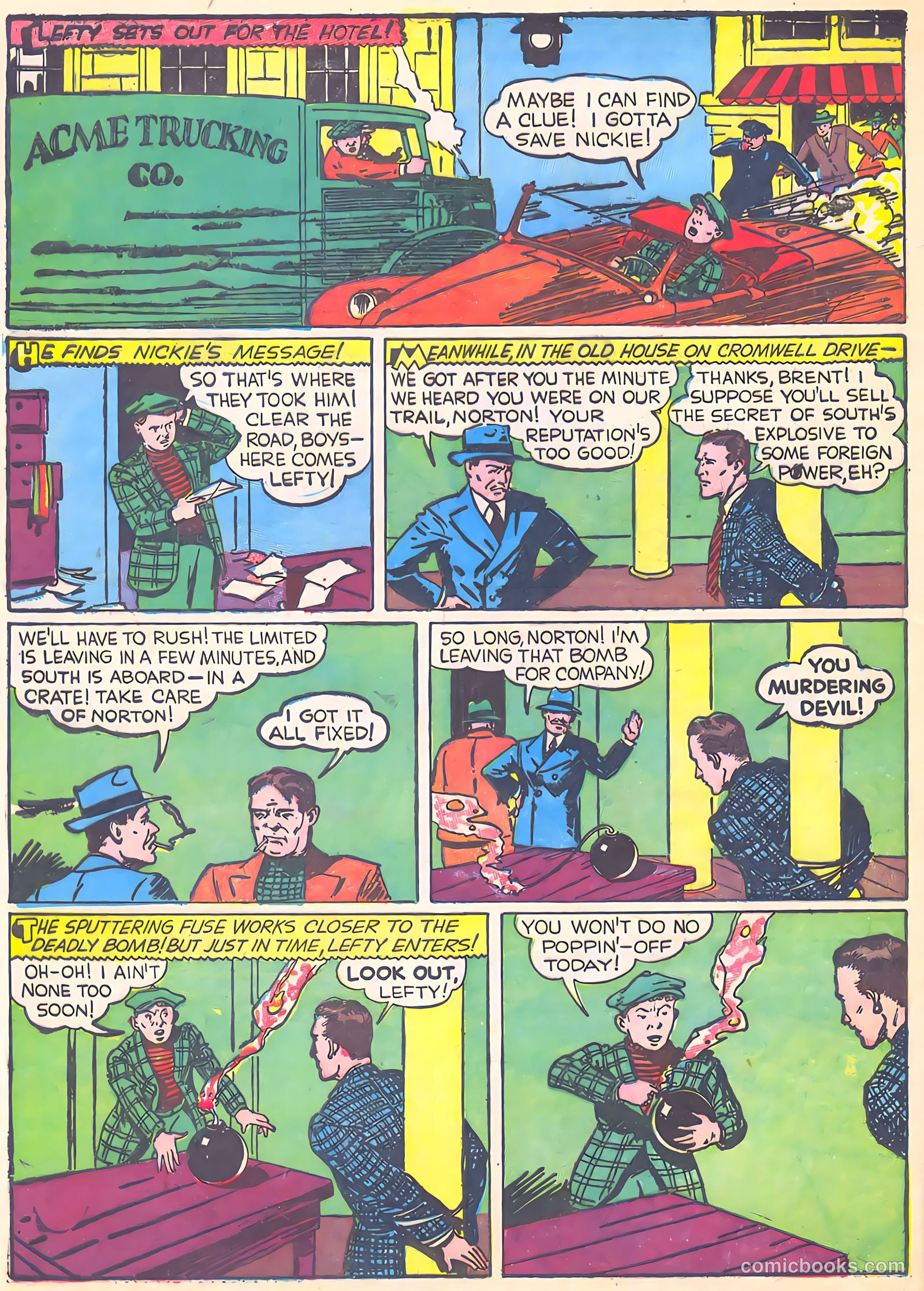 Thrilling Comics #8 (1940) — page 60 of 68