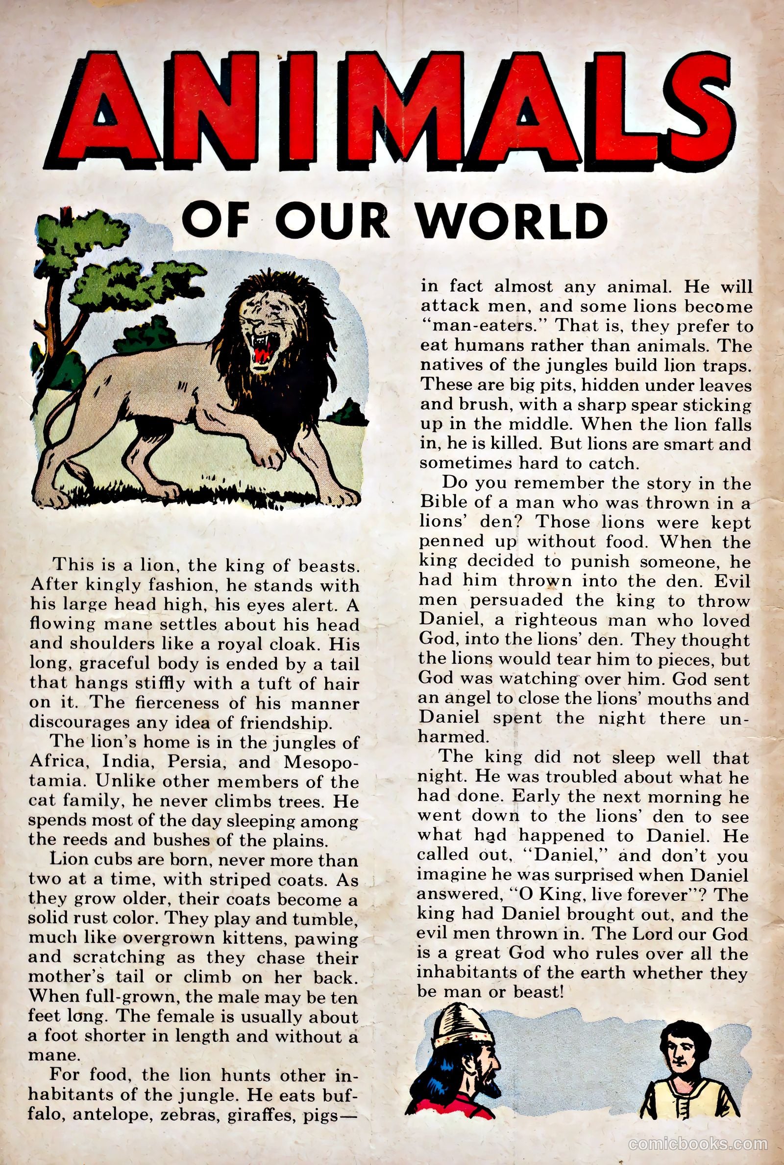 Oral Roberts' True Stories 117 - Cry No More p1 #1 — page 20 of 20