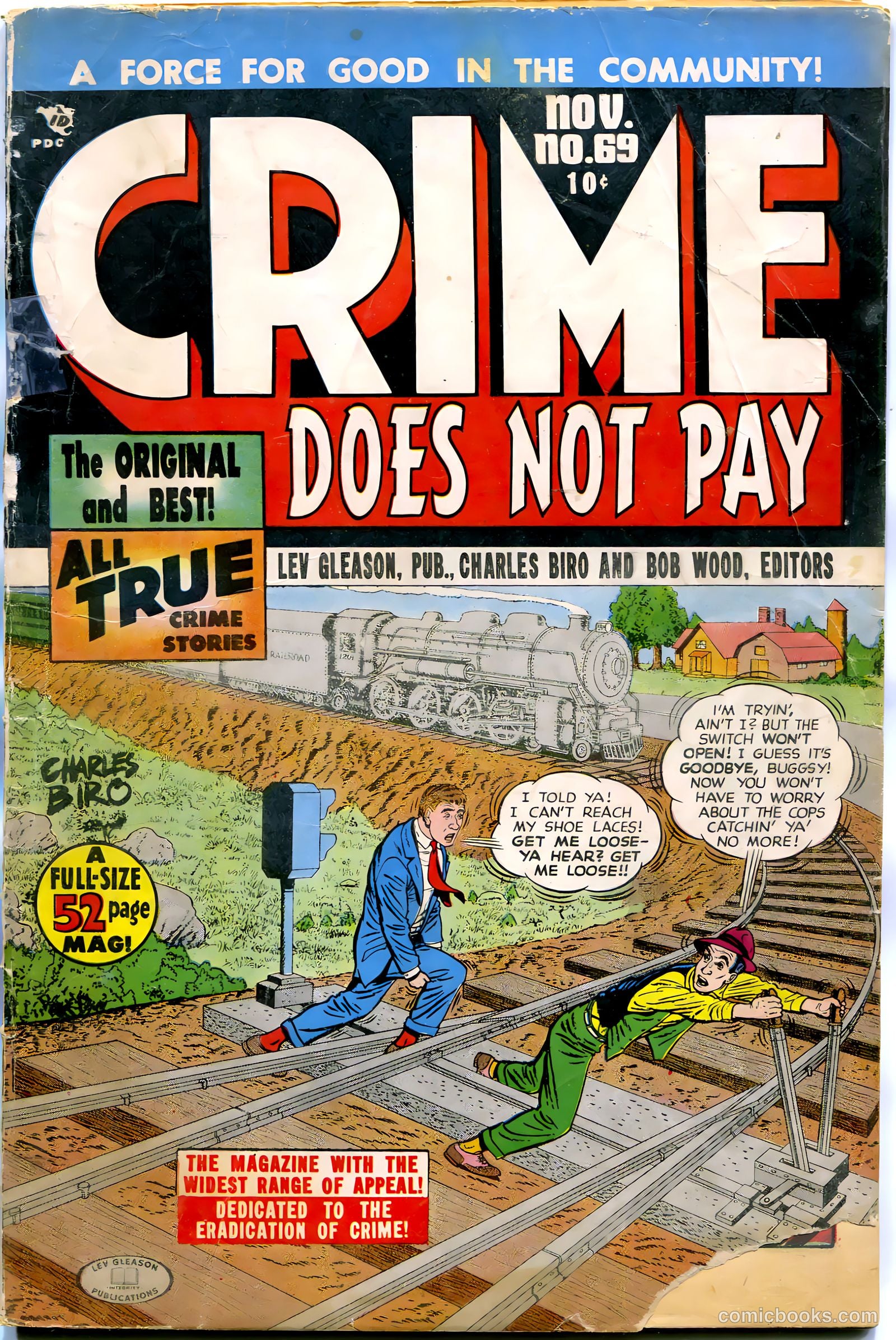 Crime Does Not Pay #69