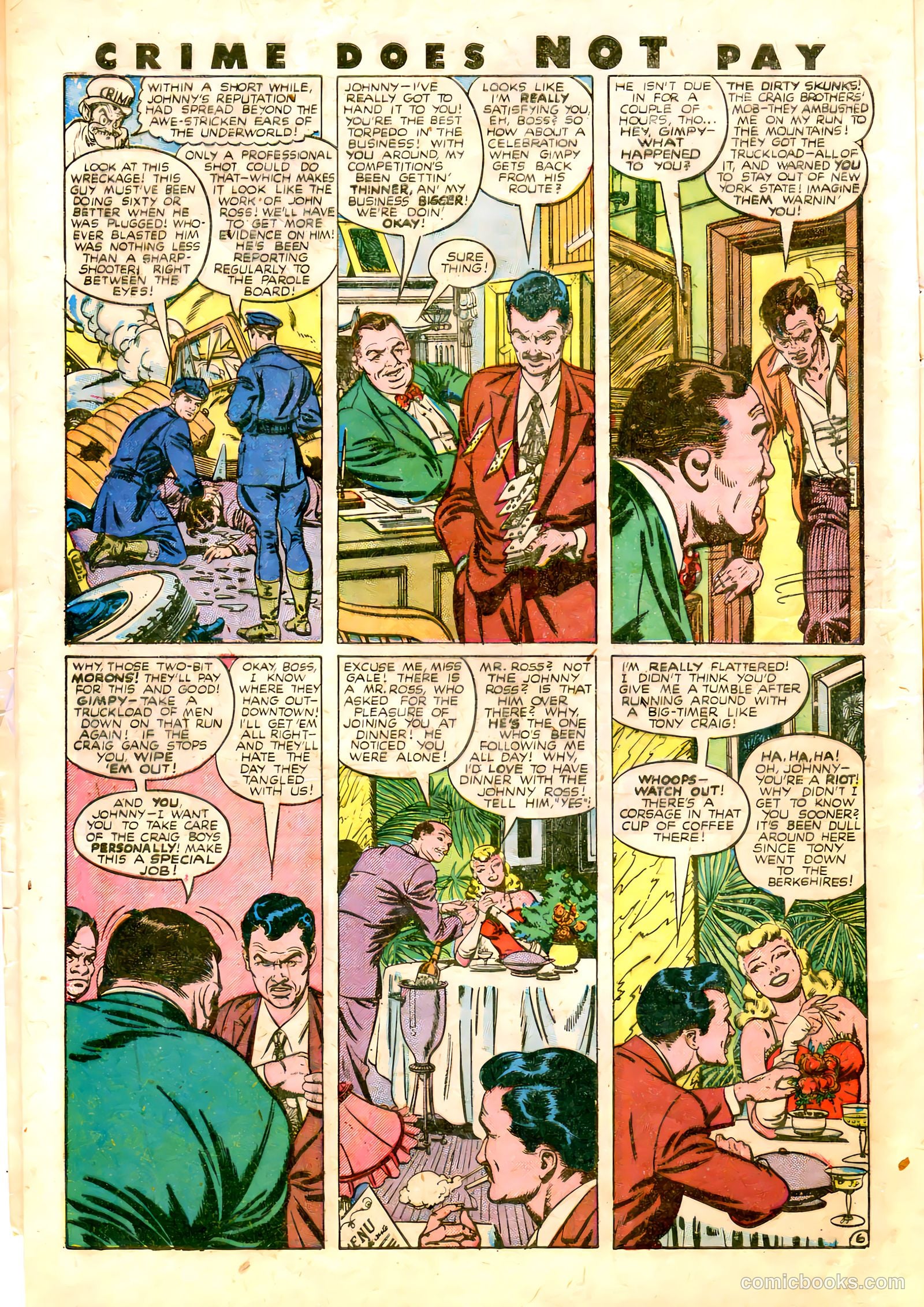 Crime Does Not Pay #69 (1948) — page 8 of 53