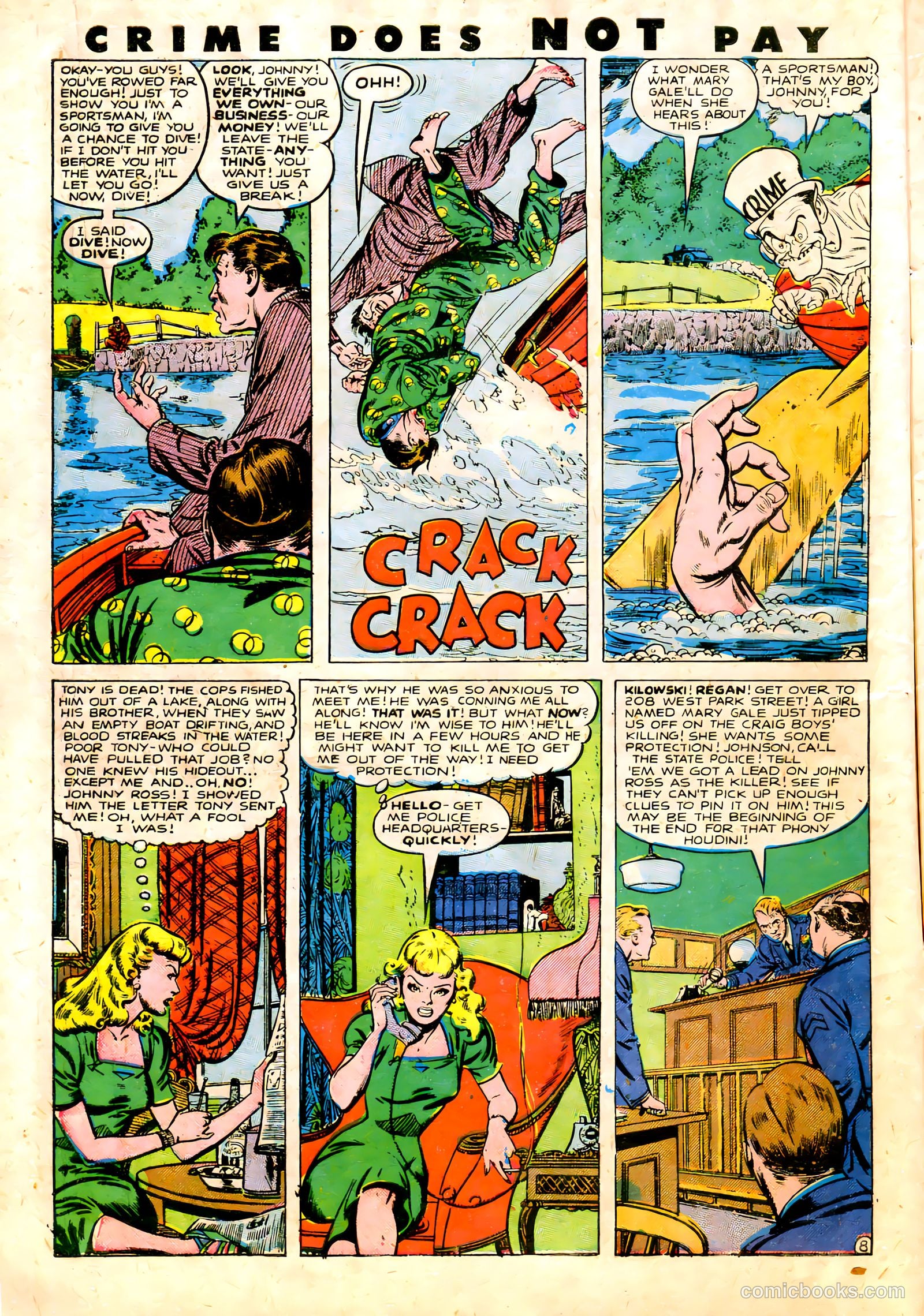 Crime Does Not Pay #69 (1948) — page 10 of 53