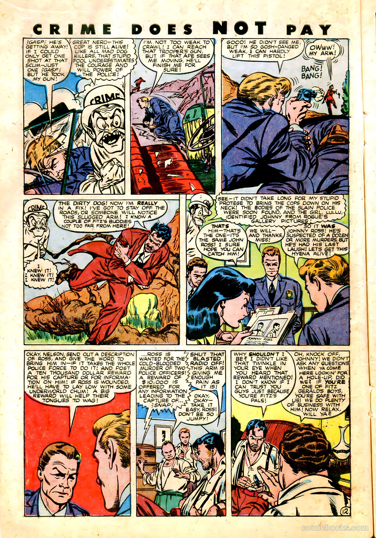 Crime Does Not Pay #69 (1948) — page 14 of 53