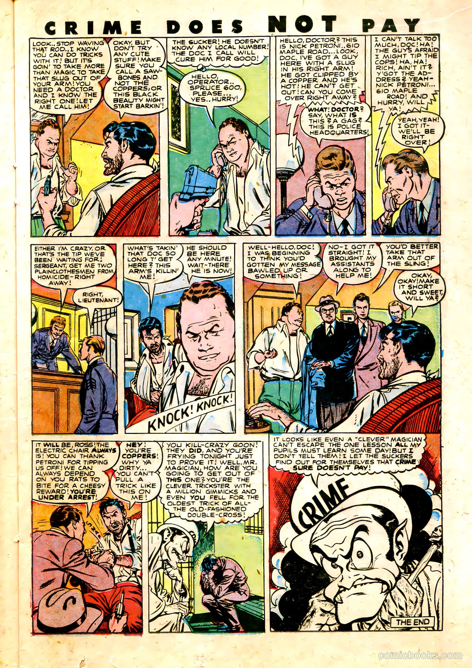 Crime Does Not Pay #69 (1948) — page 15 of 53