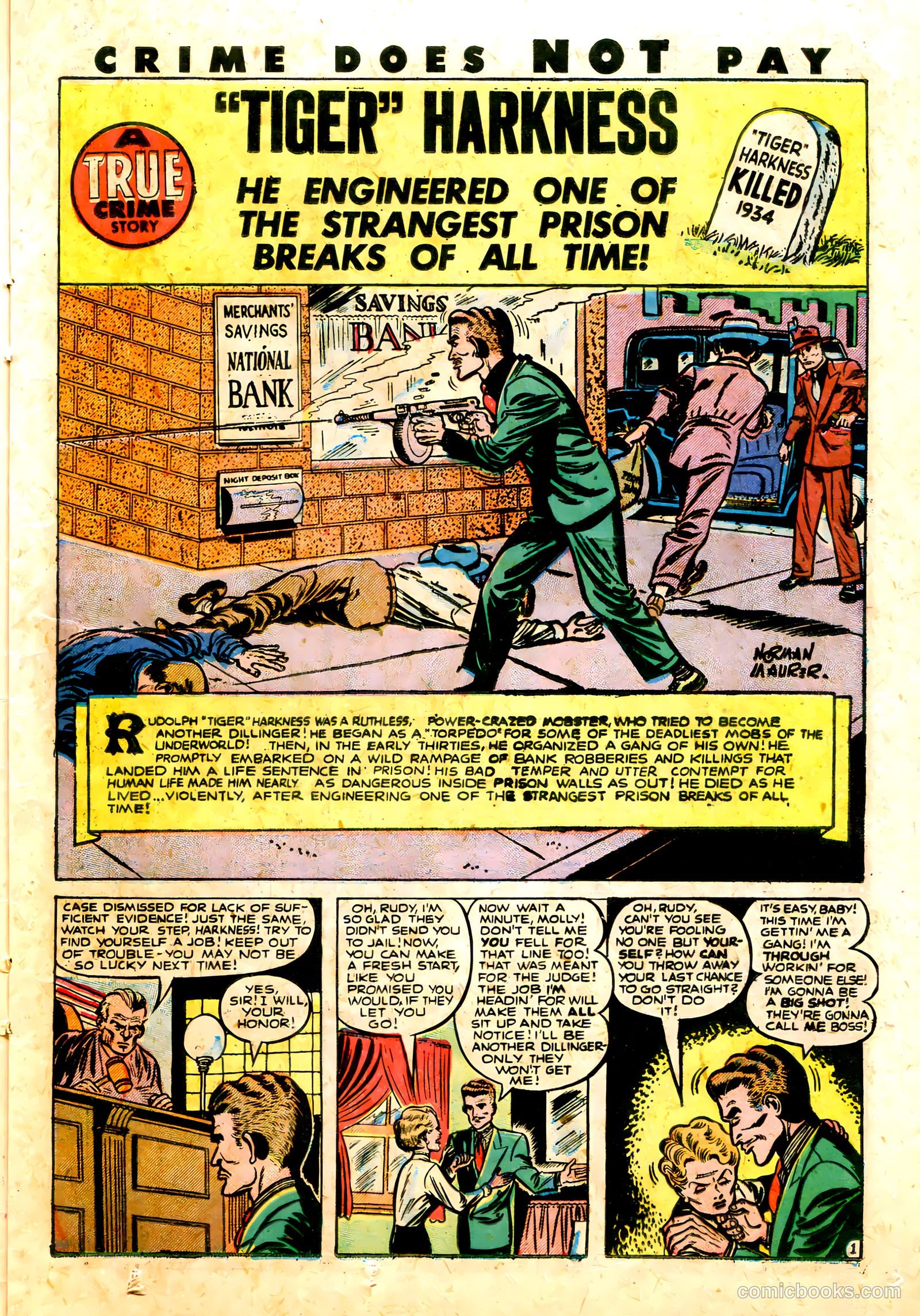 Crime Does Not Pay #69 (1948) — page 17 of 53