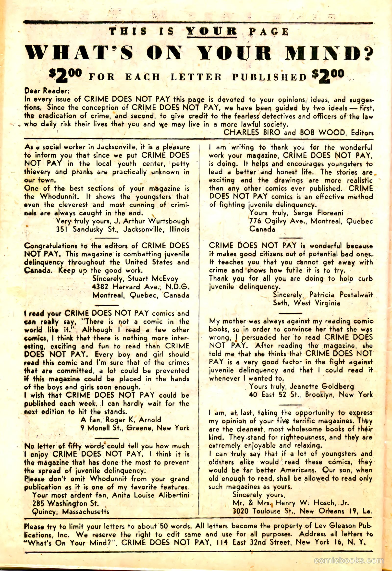 Crime Does Not Pay #69 (1948) — page 41 of 53