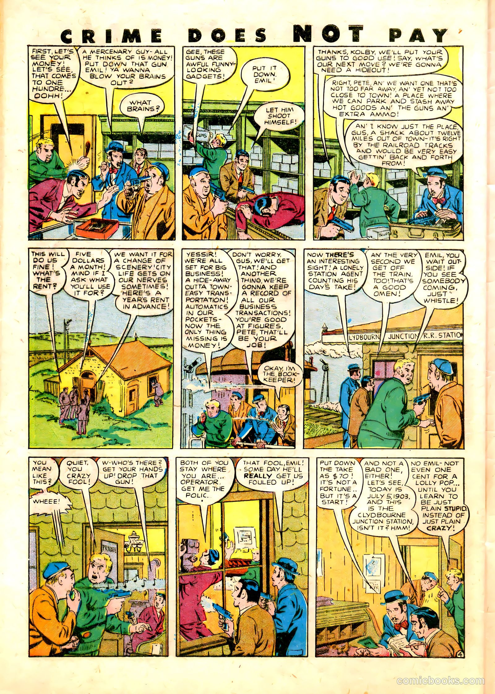 Crime Does Not Pay #69 (1948) — page 45 of 53