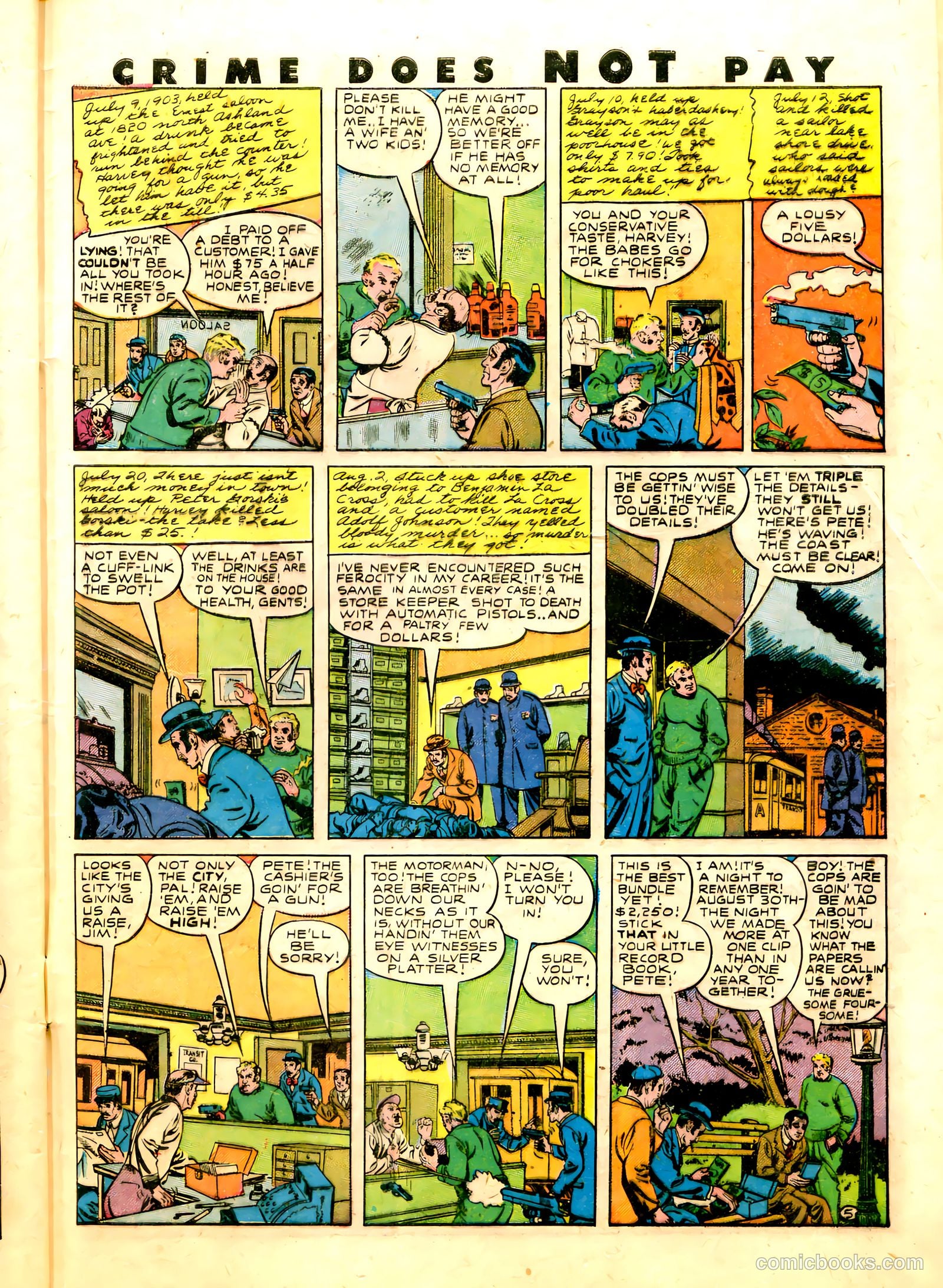 Crime Does Not Pay #69 (1948) — page 46 of 53
