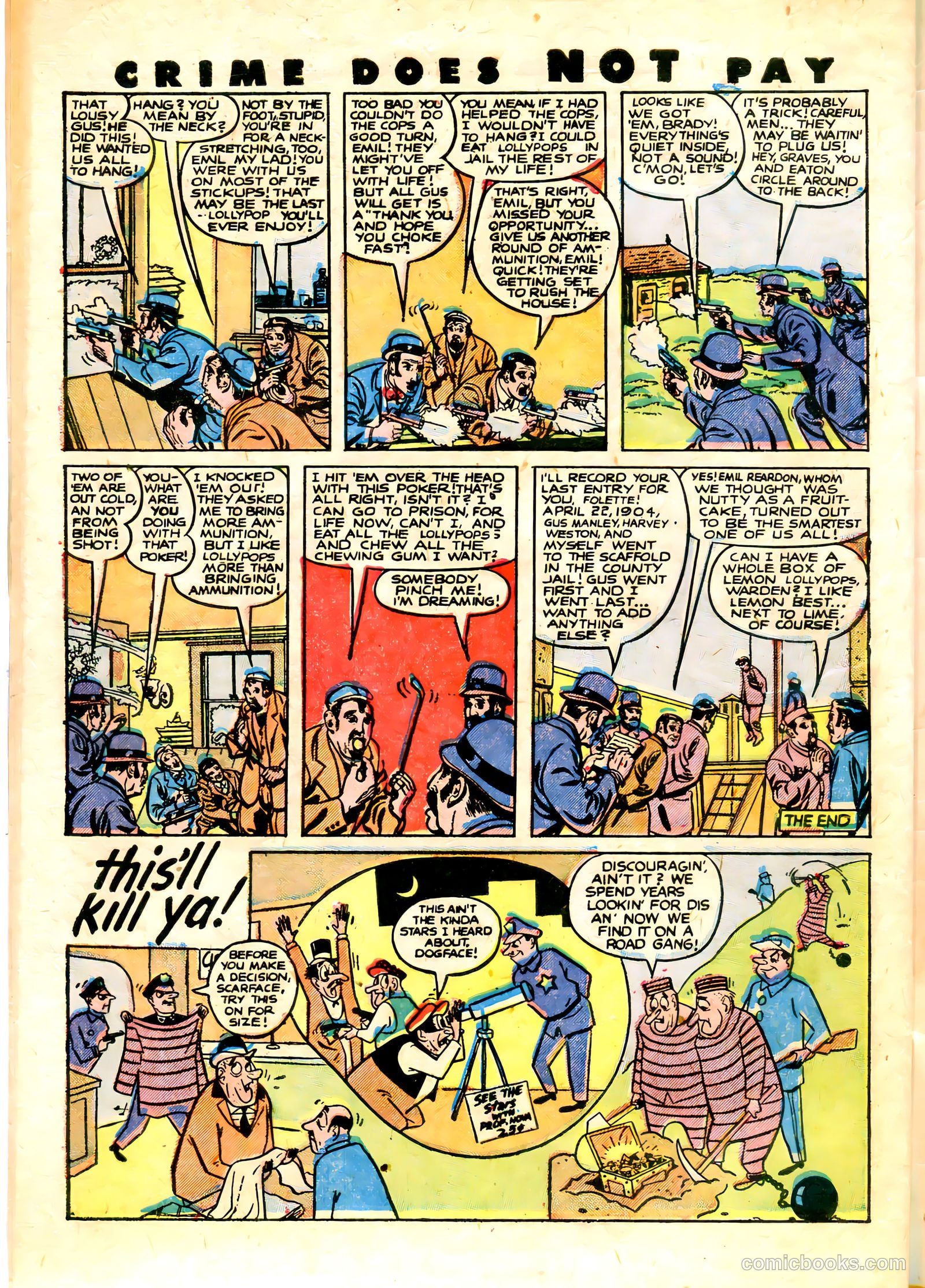 Crime Does Not Pay #69 (1948) — page 49 of 53