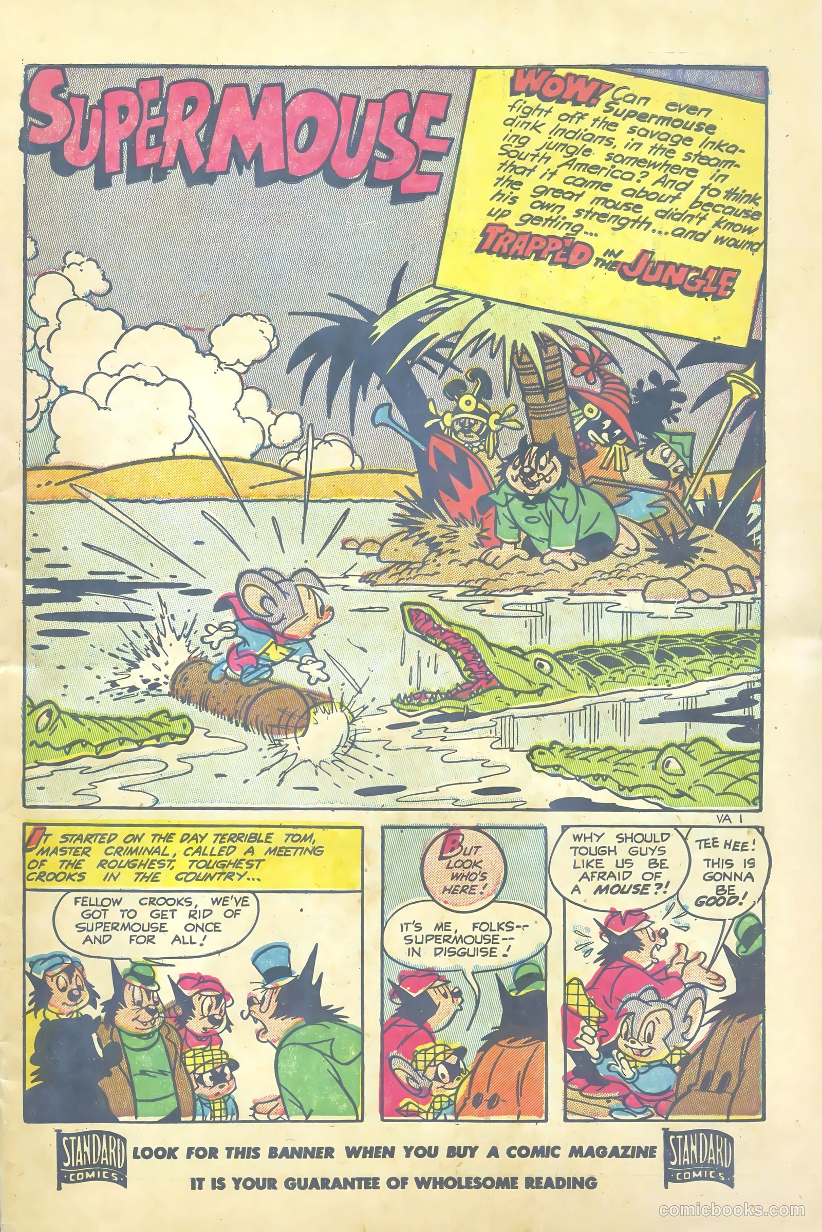 Supermouse #32 (1955) — page 3 of 36