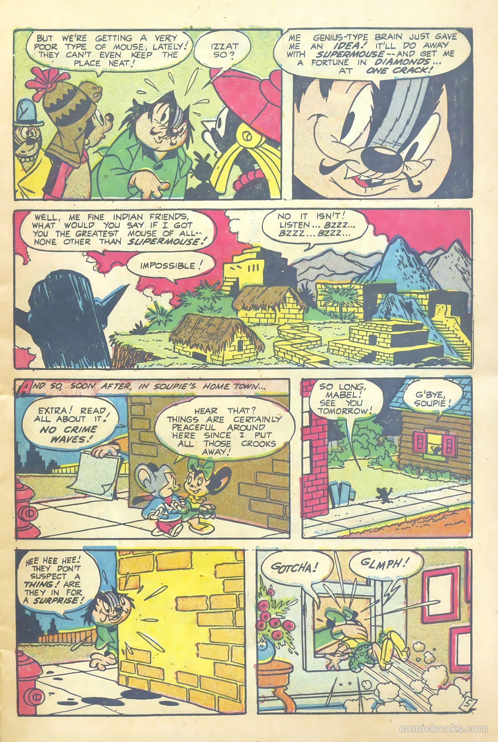 Supermouse #32 (1955) — page 7 of 36