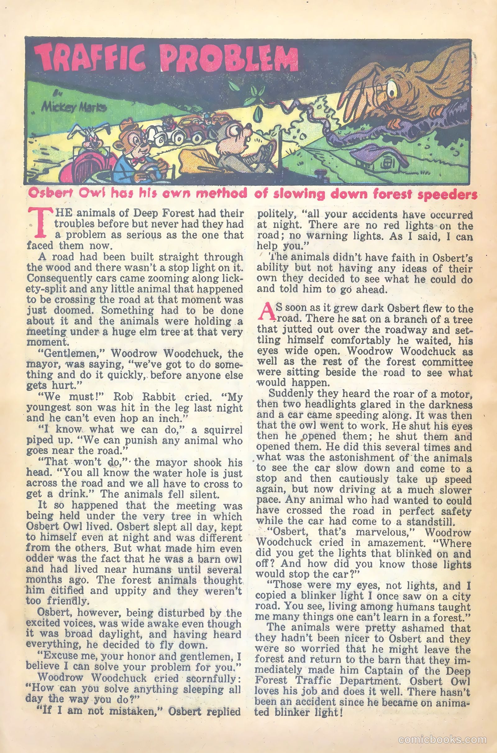 Supermouse #32 (1955) — page 28 of 36