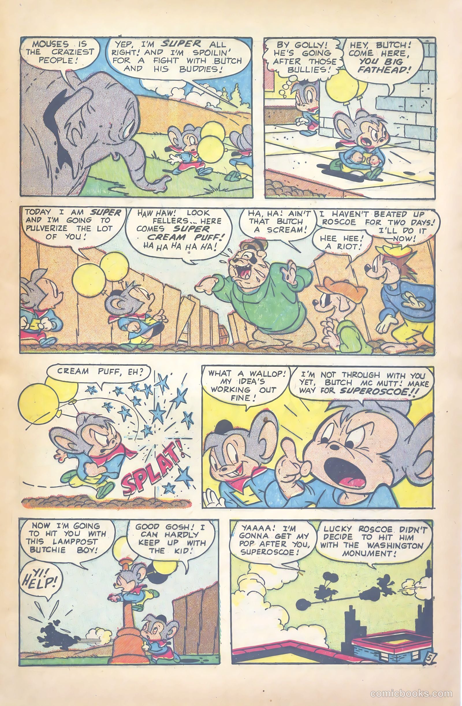 Supermouse #32 (1955) — page 33 of 36
