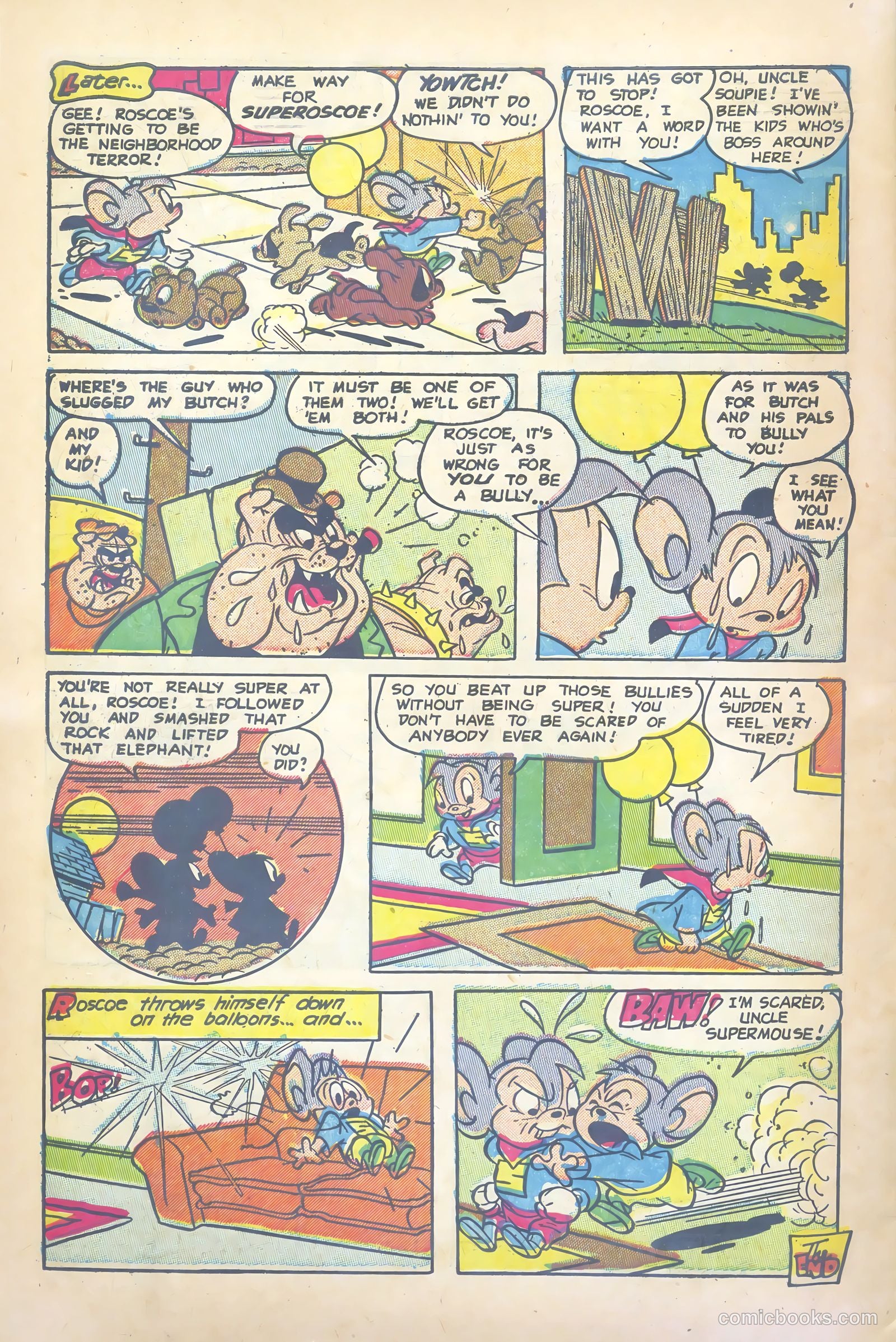 Supermouse #32 (1955) — page 34 of 36