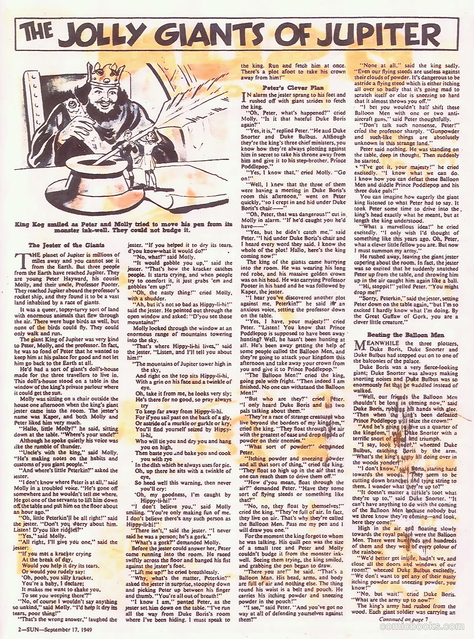 Sun #49 (1947) — page 2 of 8
