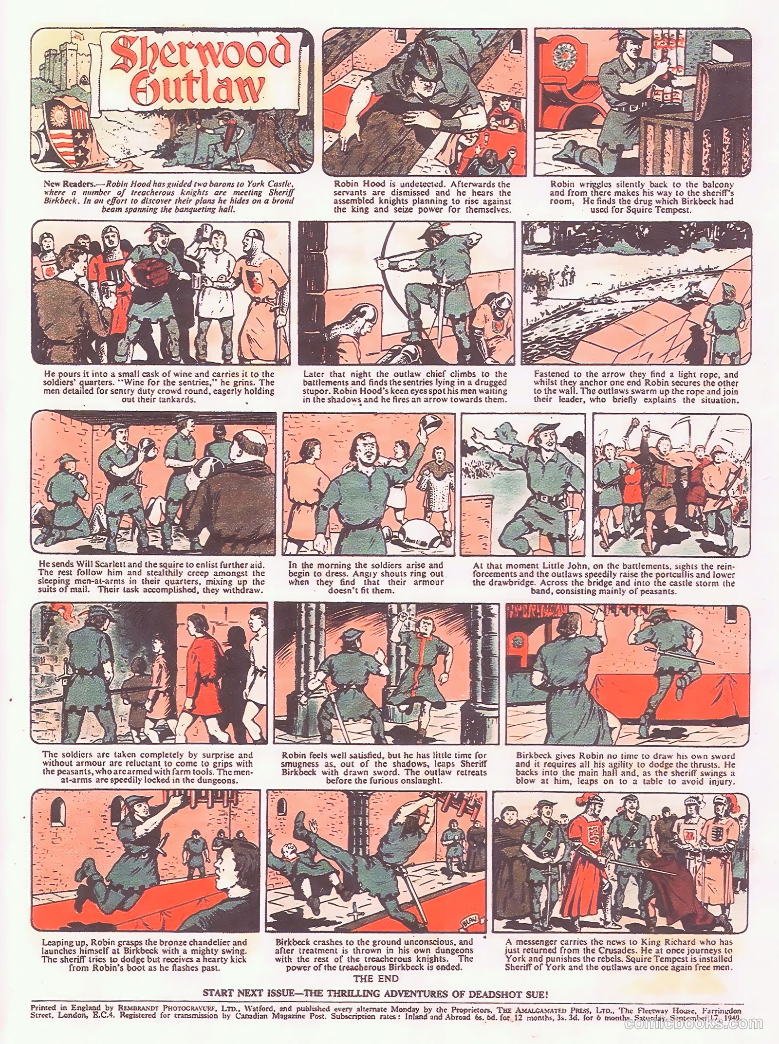 Sun #49 (1947) — page 8 of 8