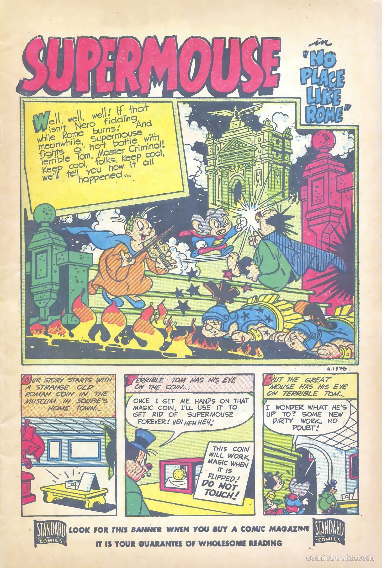 Supermouse #31 (1955) — page 3 of 36