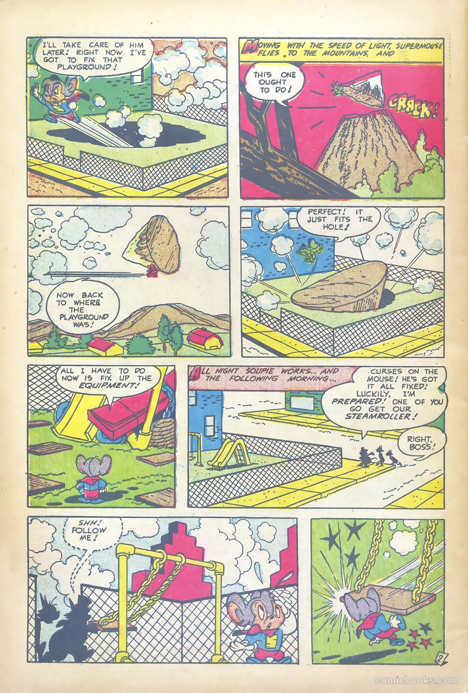 Supermouse #31 (1955) — page 30 of 36