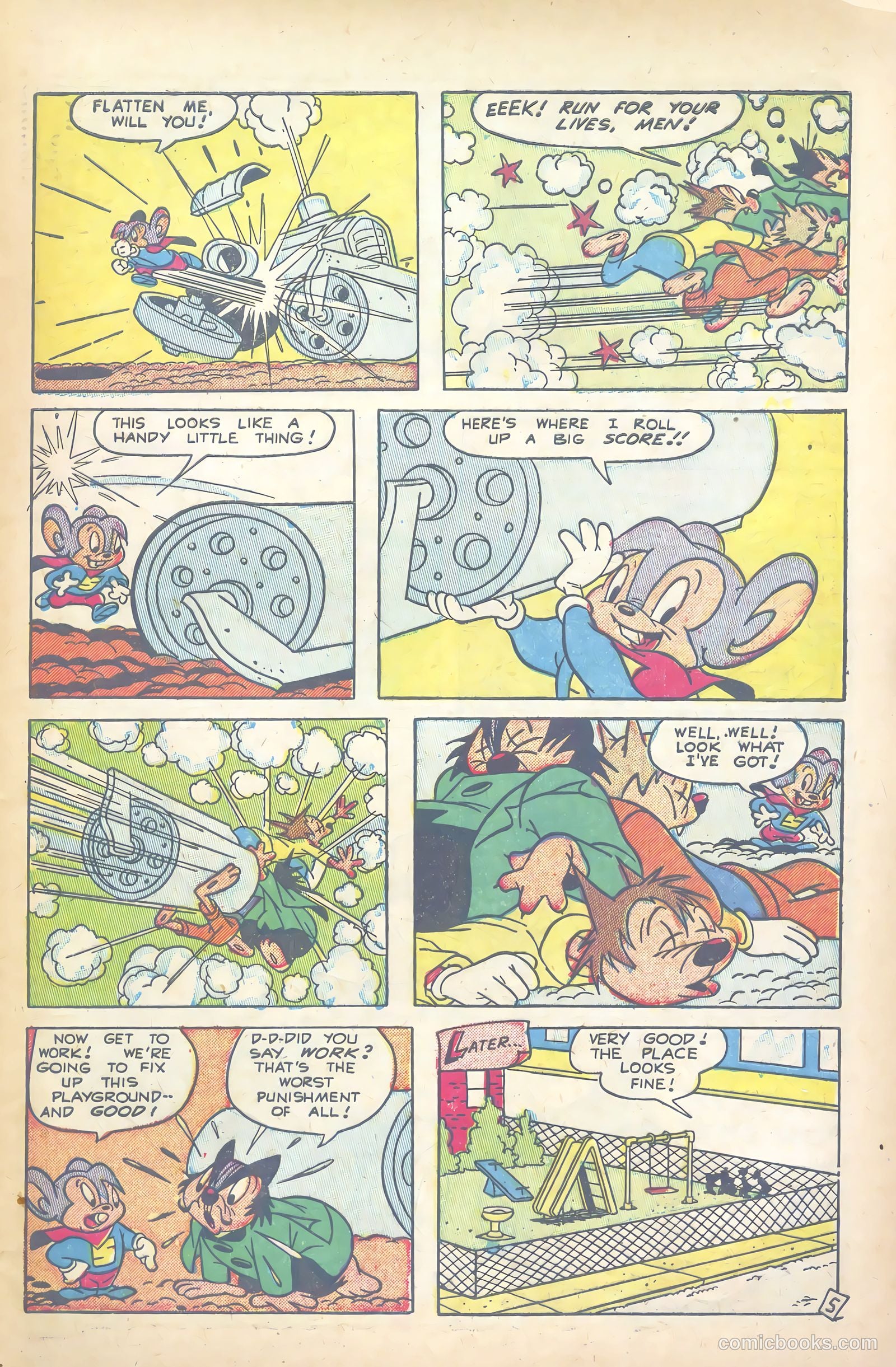 Supermouse #31 (1955) — page 33 of 36