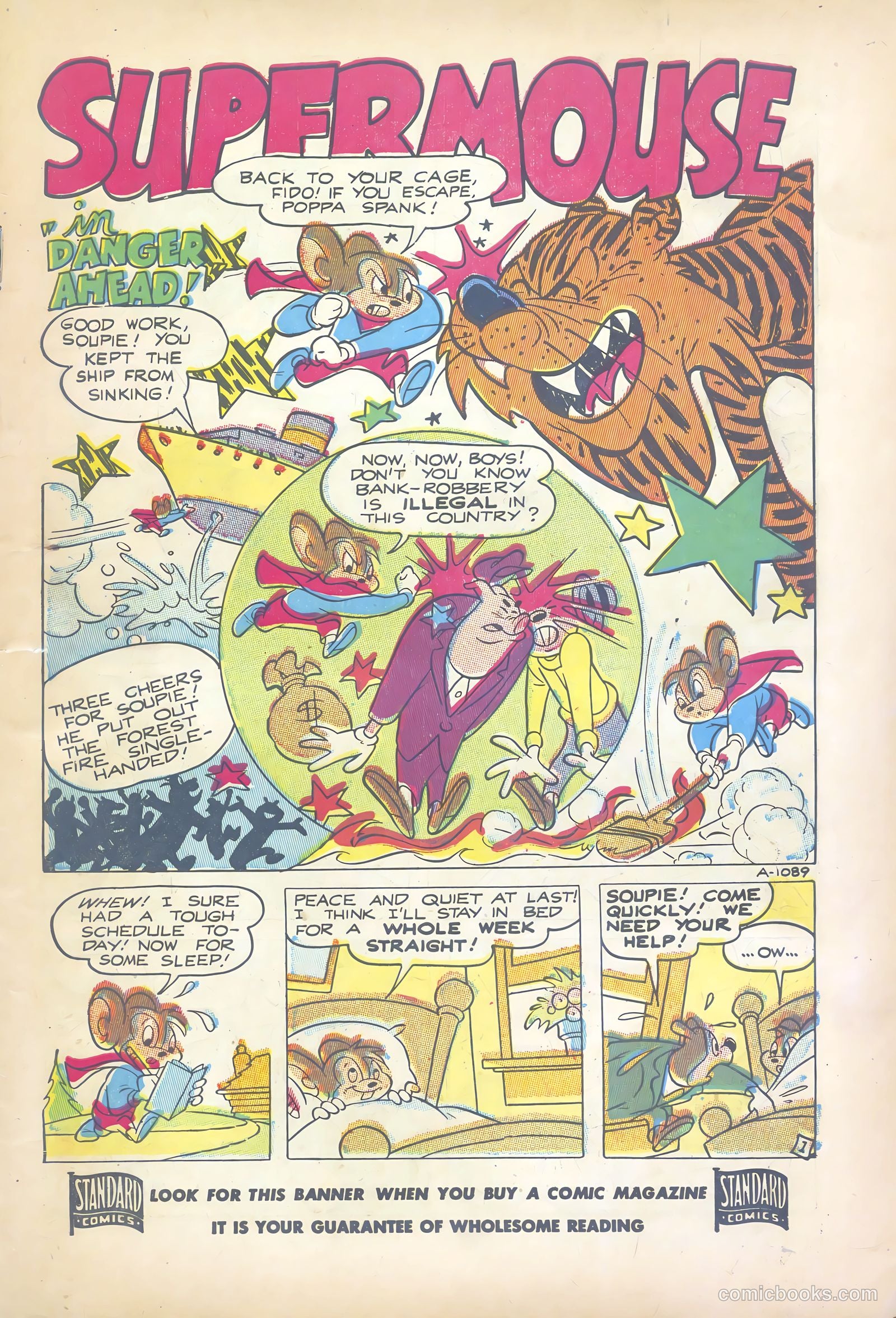 Supermouse #10 (1955) — page 3 of 36