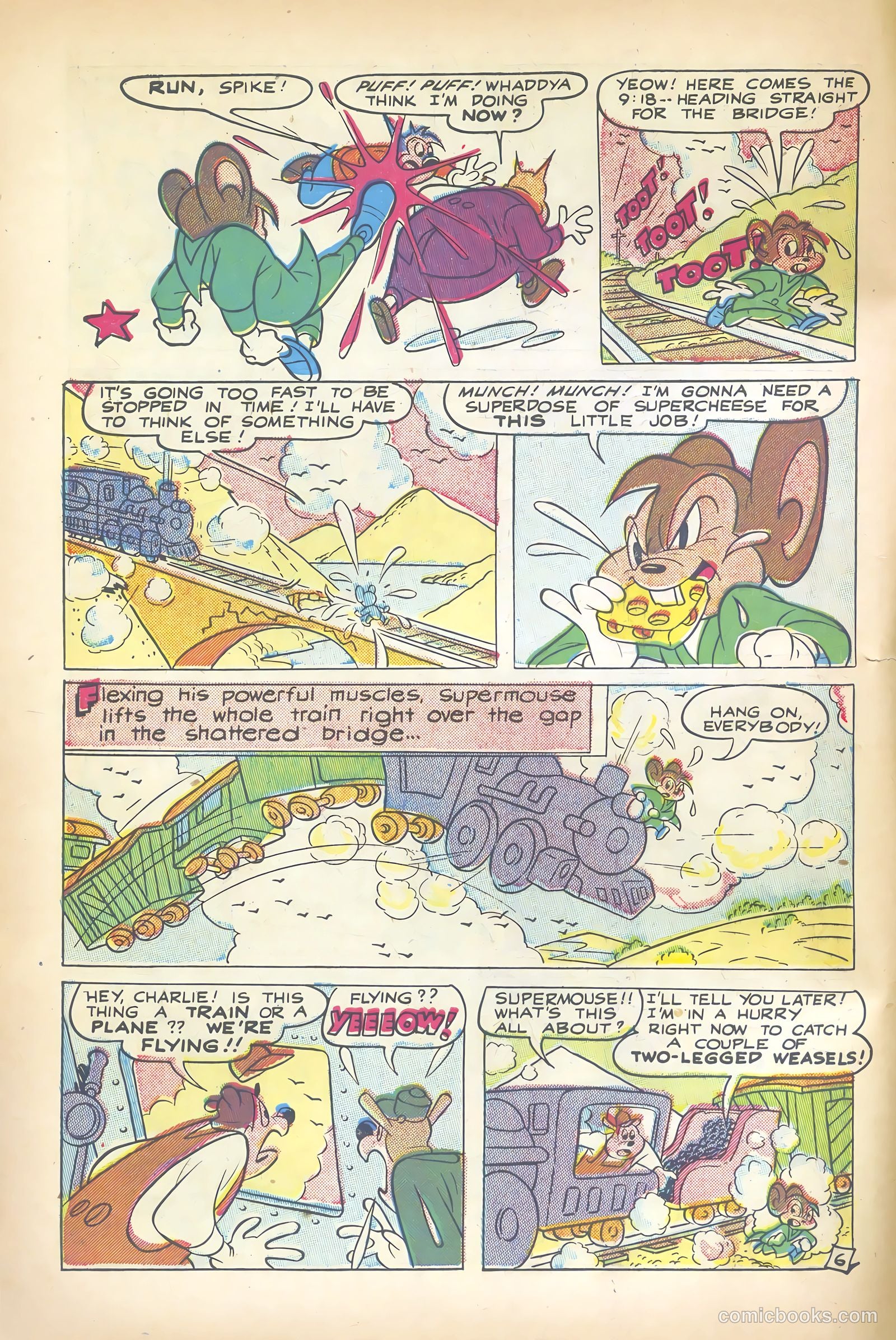 Supermouse #10 (1955) — page 8 of 36