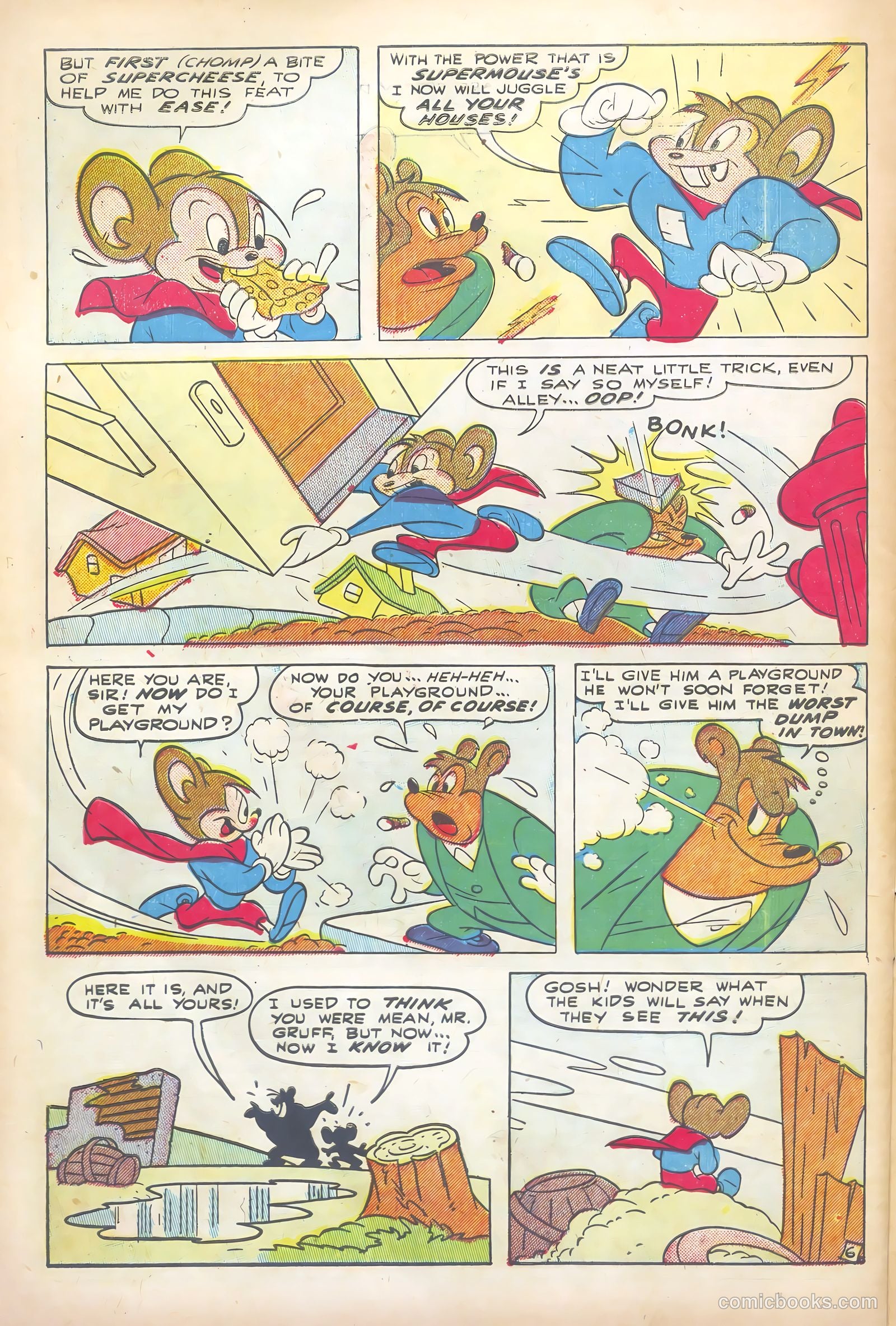 Supermouse #7 (1955) — page 30 of 36