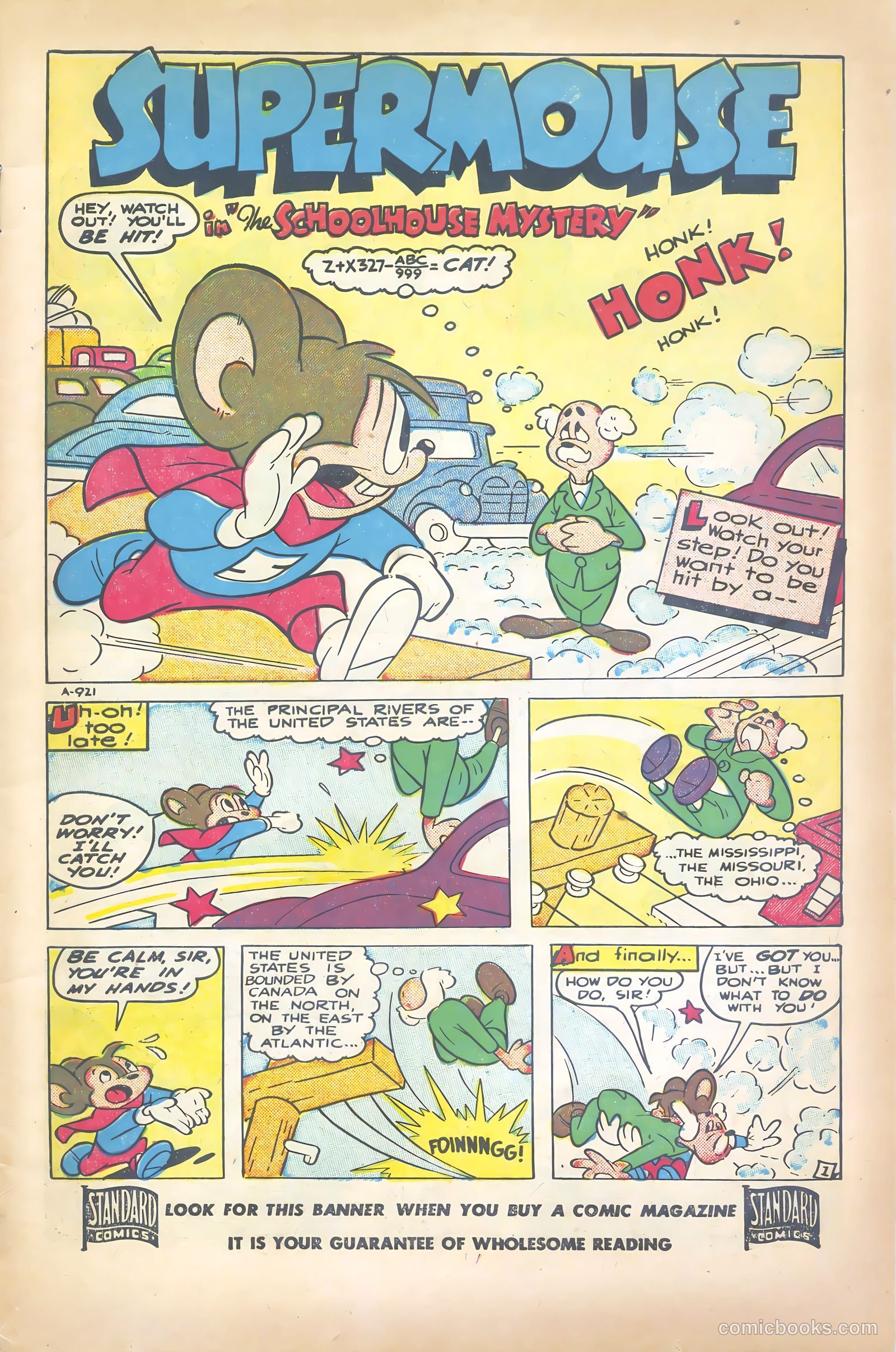 Supermouse #8 (1955) — page 3 of 36