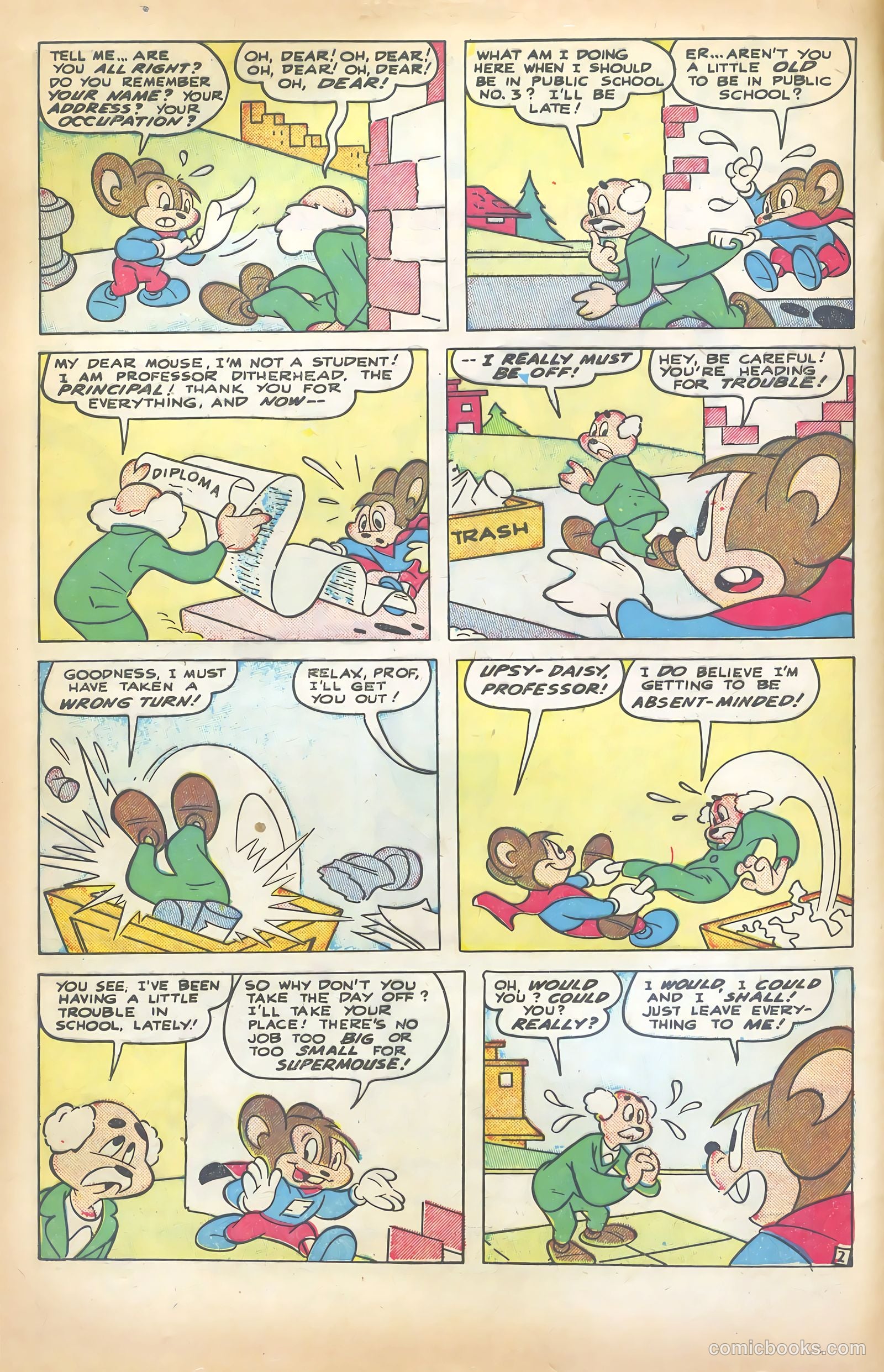Supermouse #8 (1955) — page 4 of 36